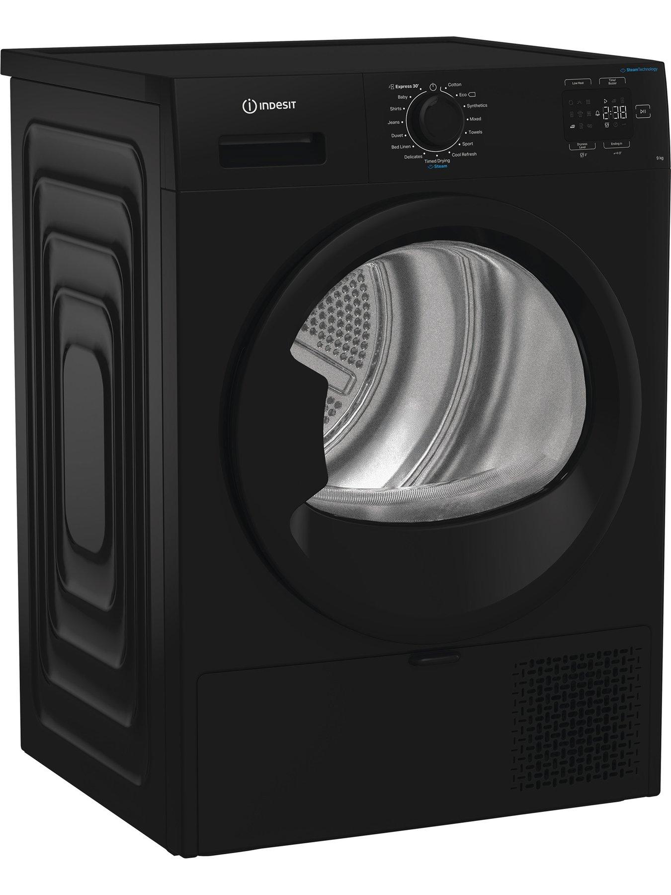 Image 3 of 6 of Indesit C YD 92D BB UK 9KG Heat Pump Tumble Dryer with Steam Technology - Black