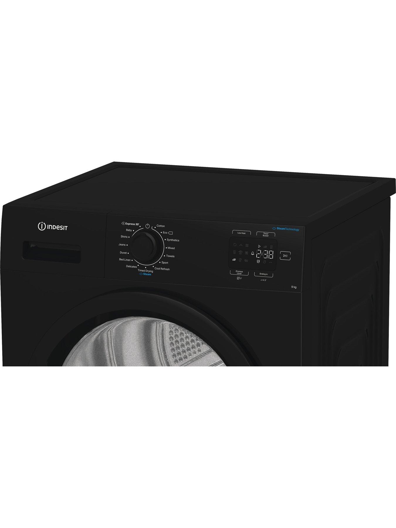 Image 5 of 6 of Indesit C YD 92D BB UK 9KG Heat Pump Tumble Dryer with Steam Technology - Black