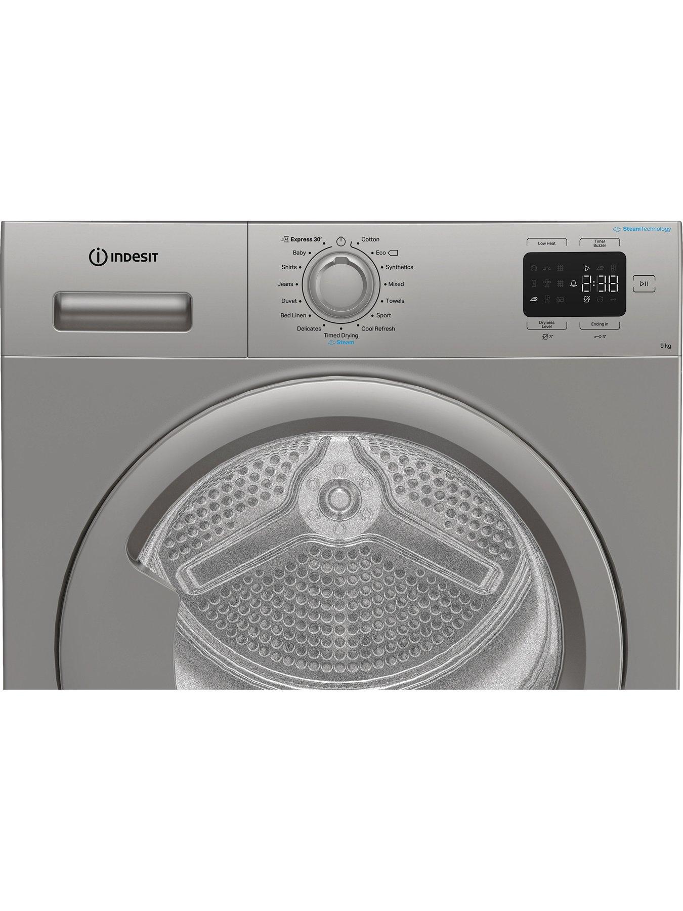 Image 5 of 7 of Indesit C YD 92D SS UK 9KG Heat Pump Tumble Dryer with Steam Technology - Silver