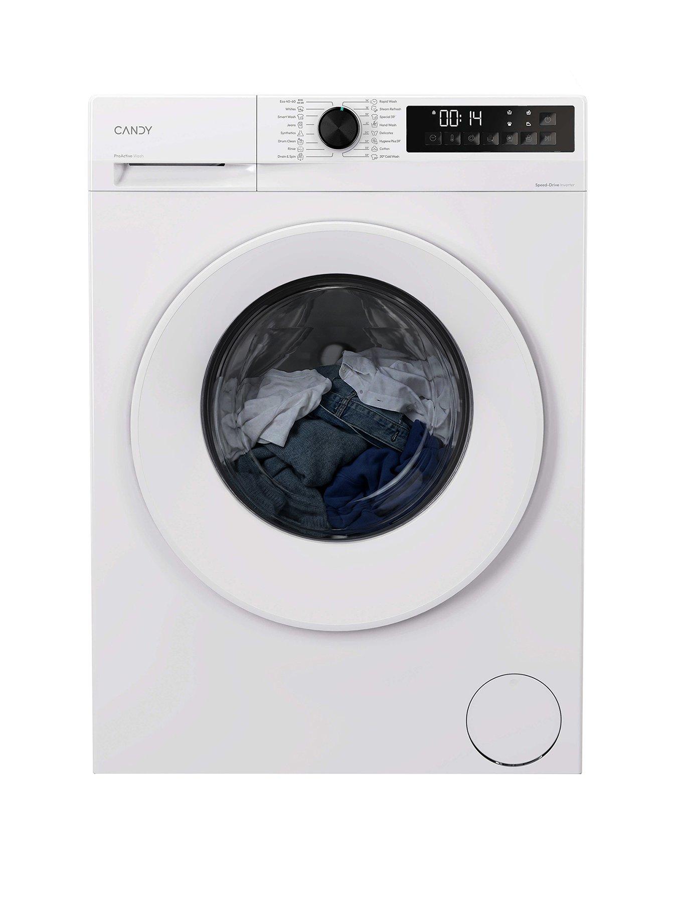 Candy Quick Pro GD 4108-80 10kg Washing Machine with 1400 spin, A Rated - White