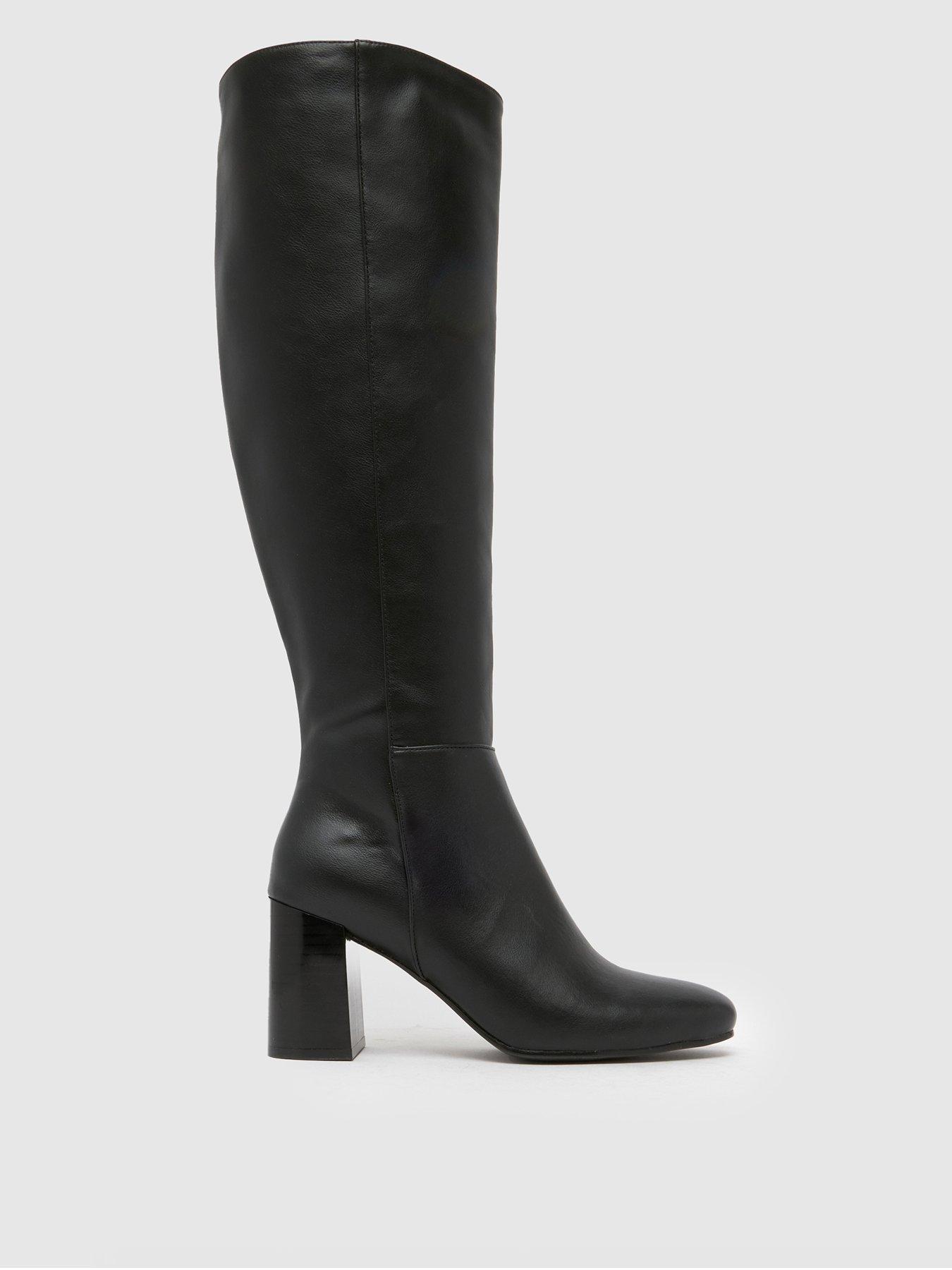 undefined Devlin Knee High Boot - Black