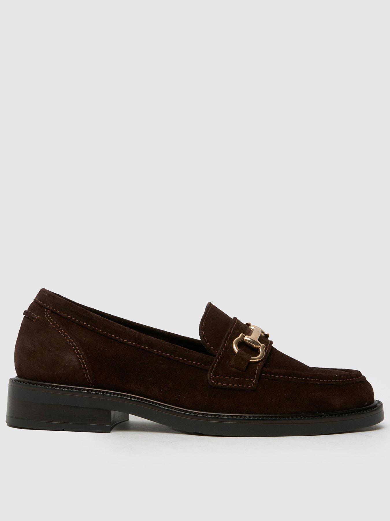 Schuh Lori Leather Snaffle Loafer - Brown