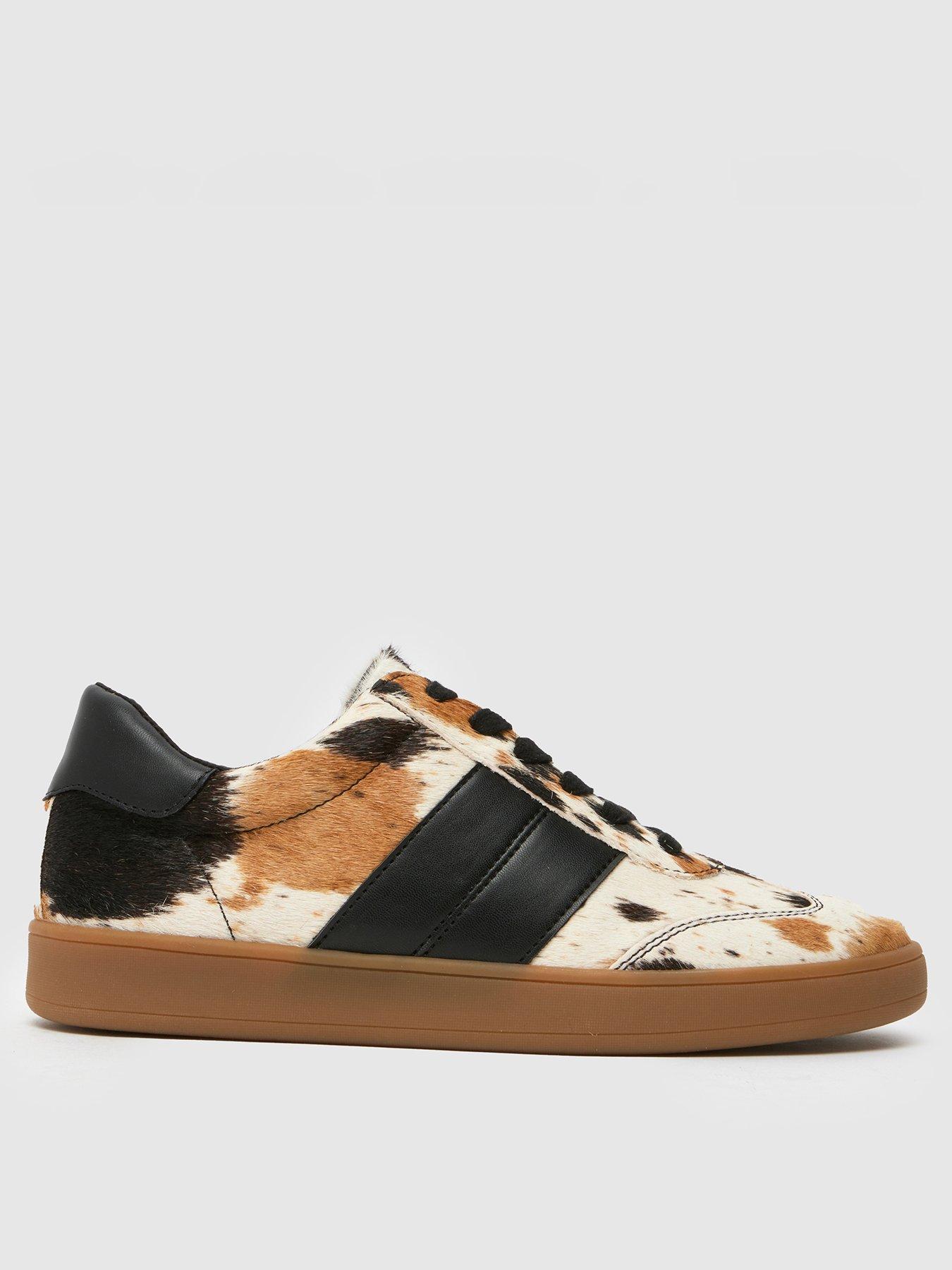 Schuh Miley Cow Cow Hair Trainer - Mixed - Print
