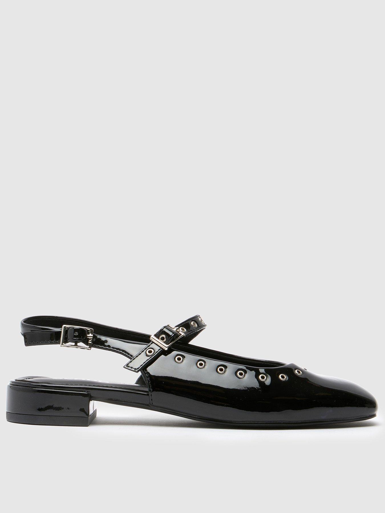 undefined Loven Eyelet Mary Jane - Black