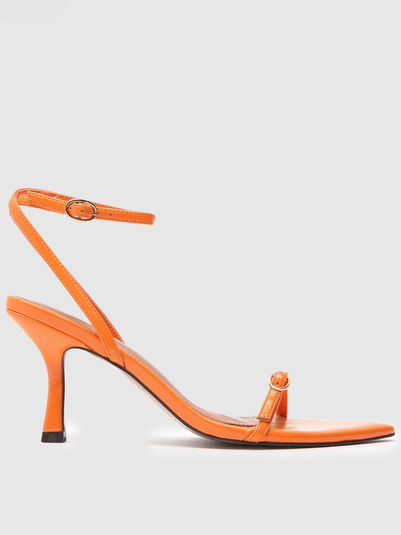undefined Simba Point Heeled Sandal - Orange