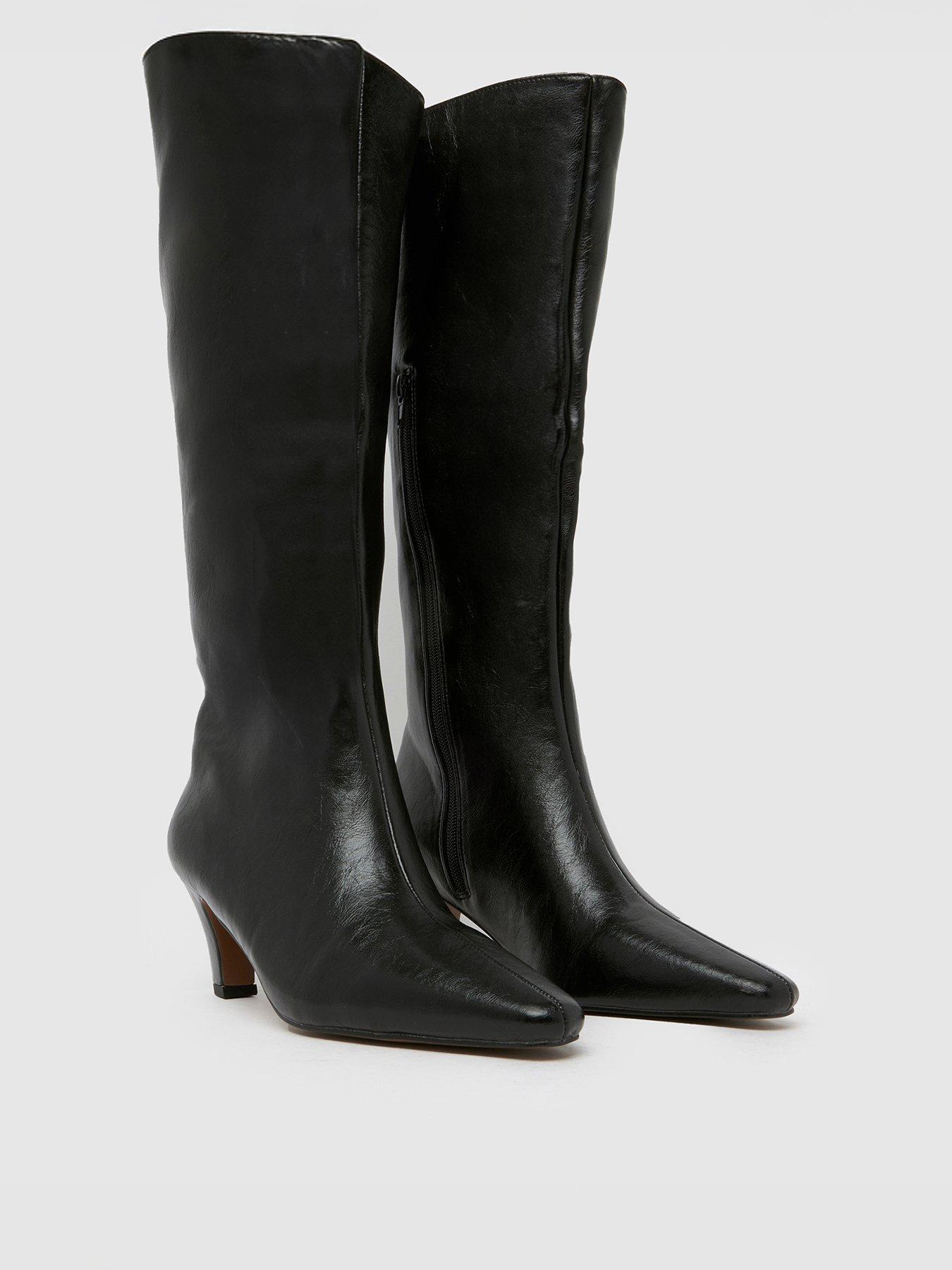 Western Boots Schuh Knee Boots Buy Schuh Dora Leather Western Knee