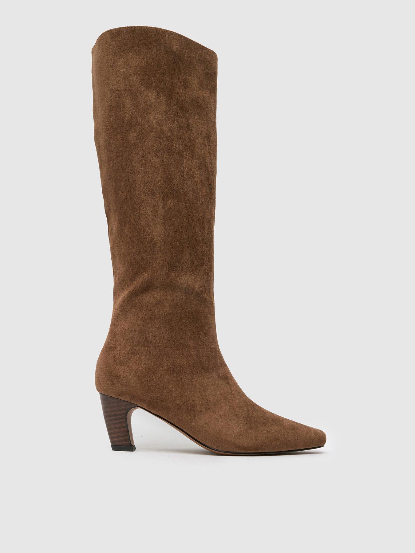 Image 1 of 4 of Schuh Delia Knee High Boot - Taupe
