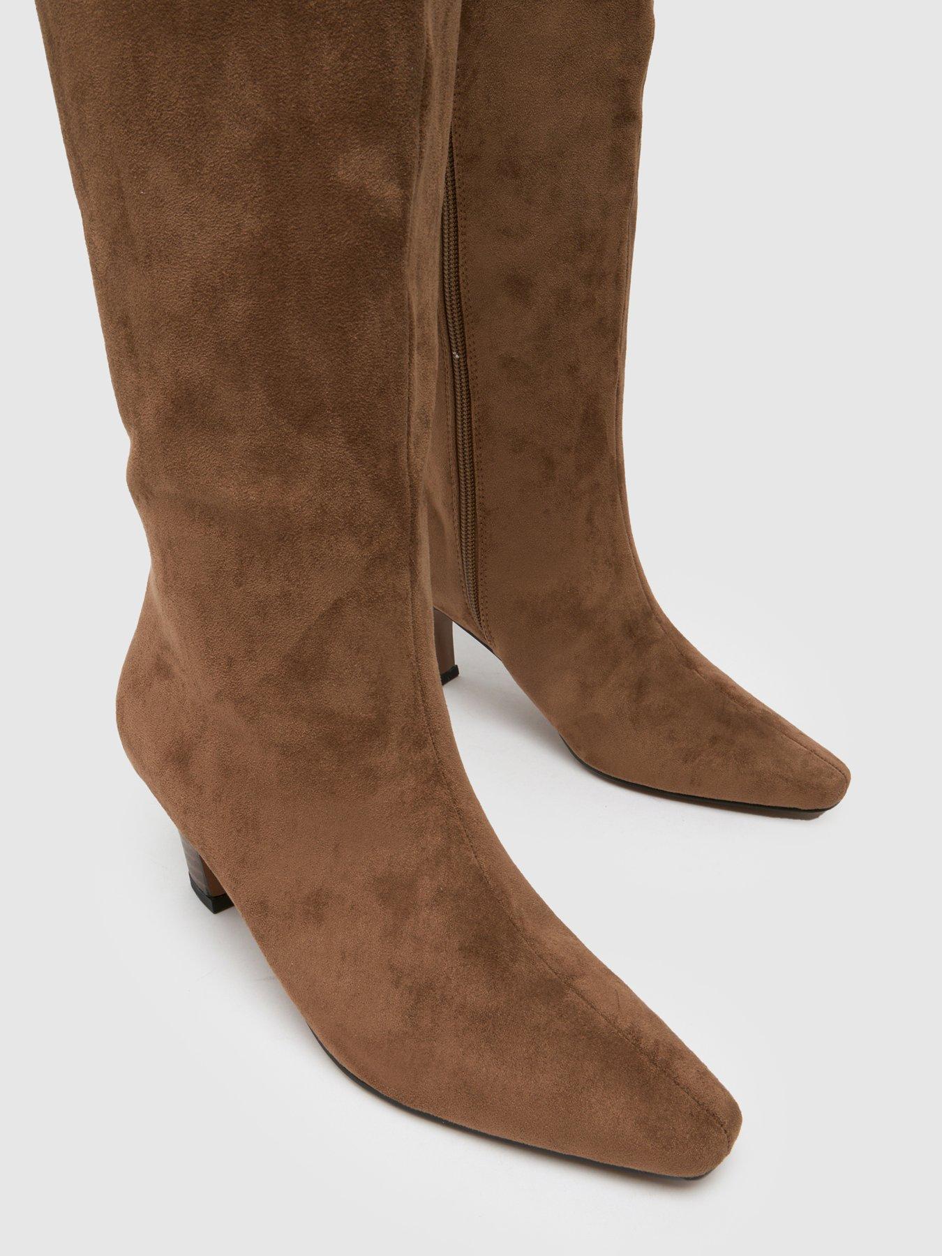 Image 3 of 4 of Schuh Delia Knee High Boot - Taupe