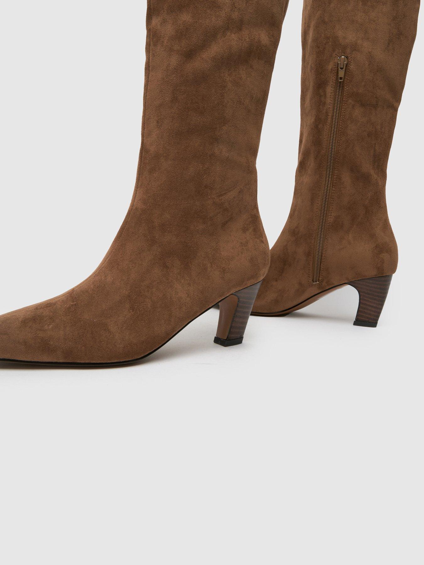Image 4 of 4 of Schuh Delia Knee High Boot - Taupe