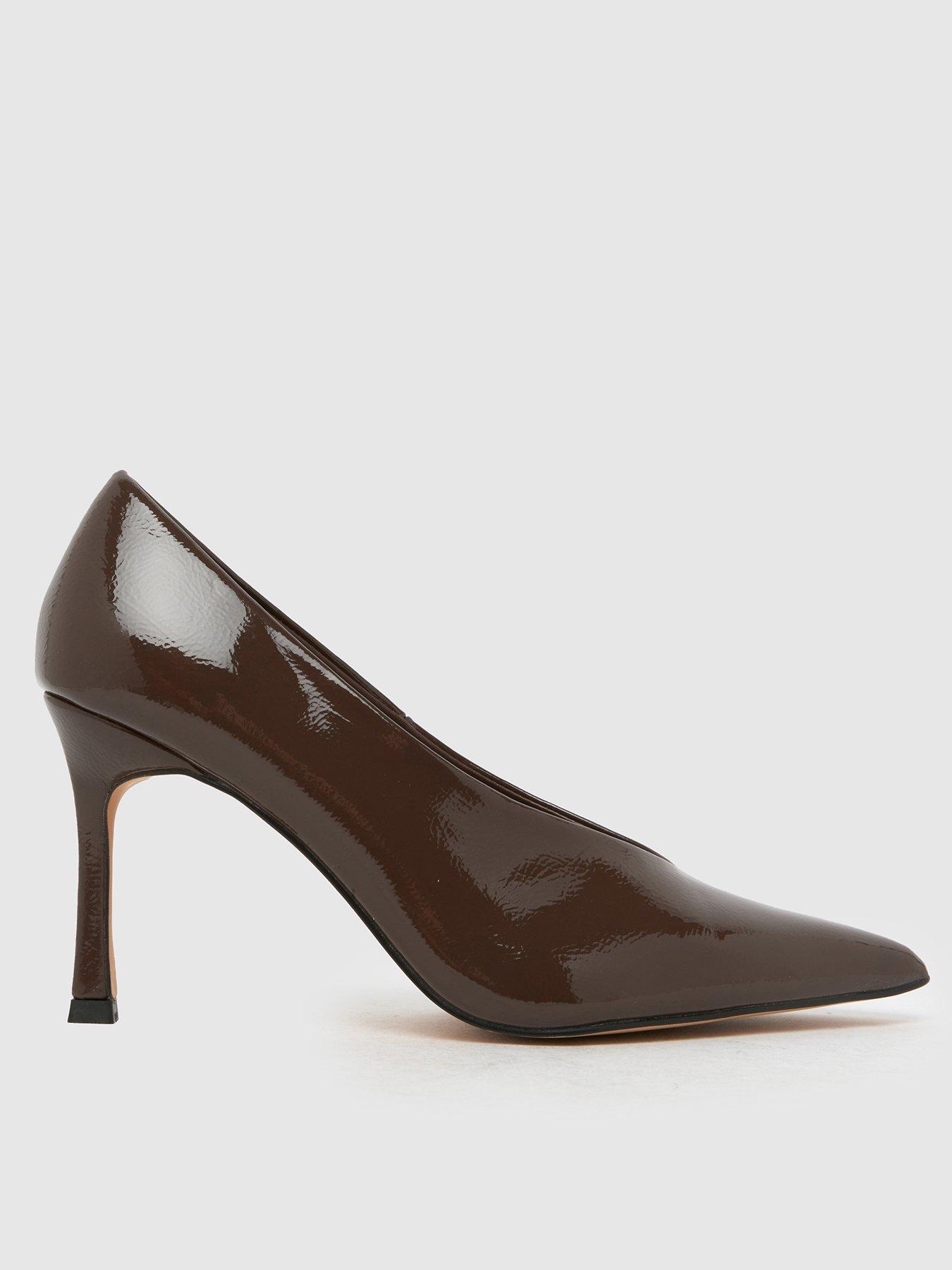 Schuh Shy High Vamp Closed Court - Brown