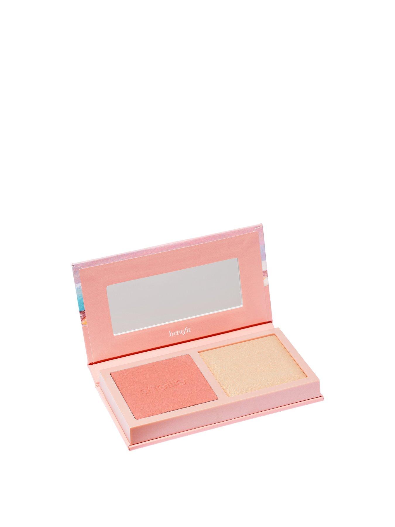 Image 7 of 7 of Benefit Twinkle Beach Shellie Blush and Twinkle Highlighter Palette Exclusive