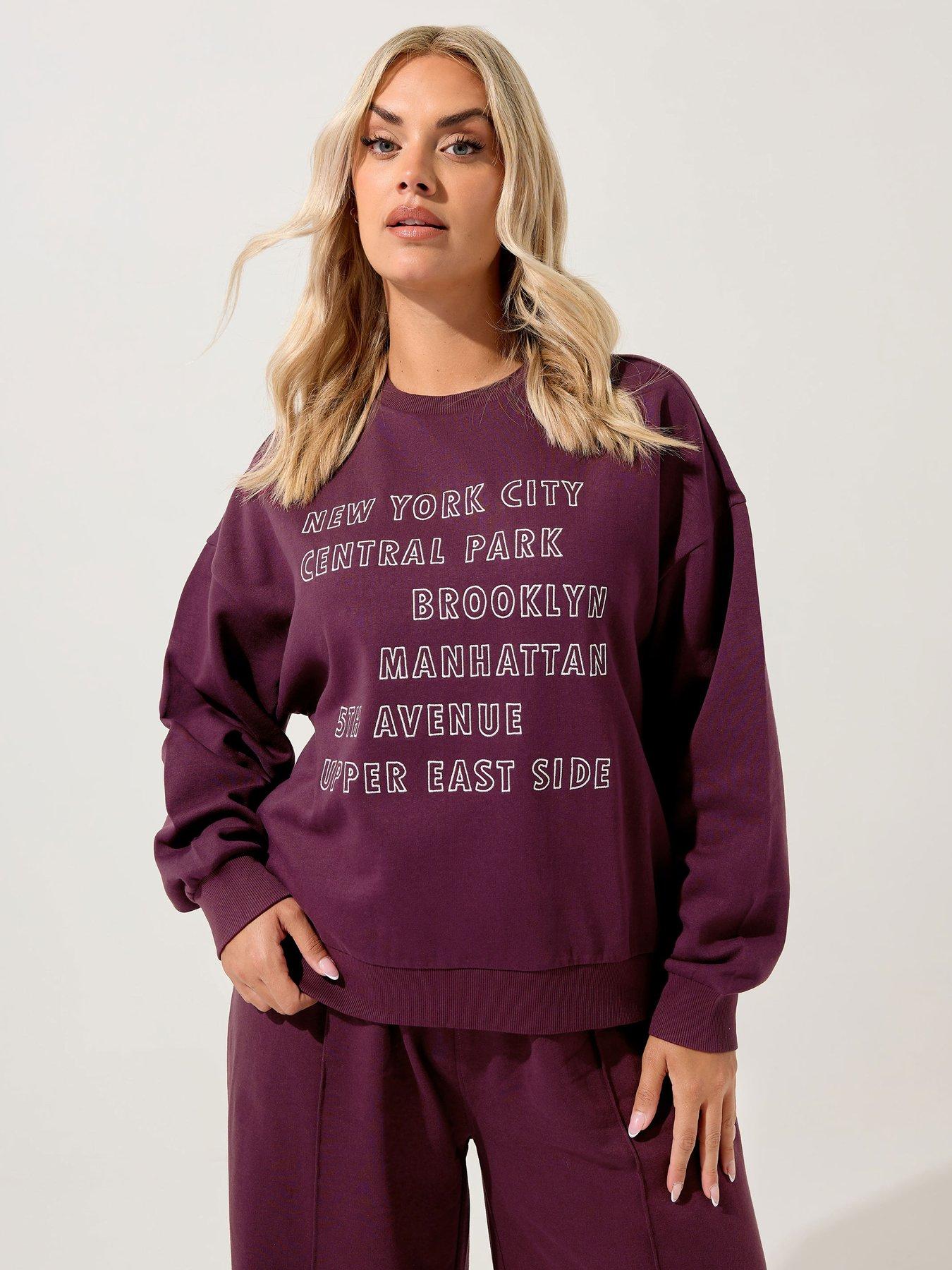 undefined Curve Crew Neck Sweatshirt