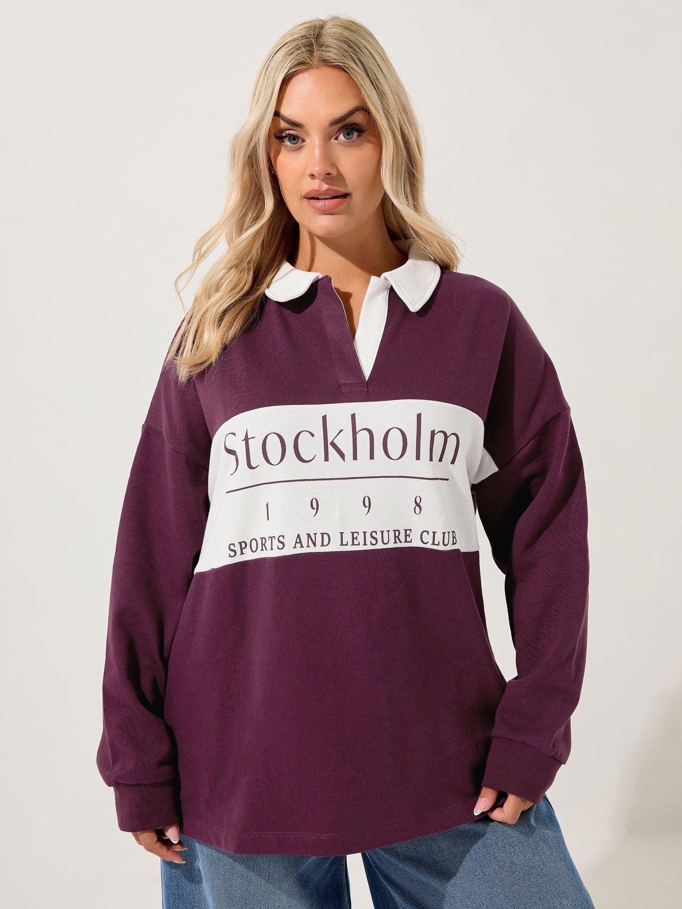 undefined Curve Stockholm Rugby Top - Red