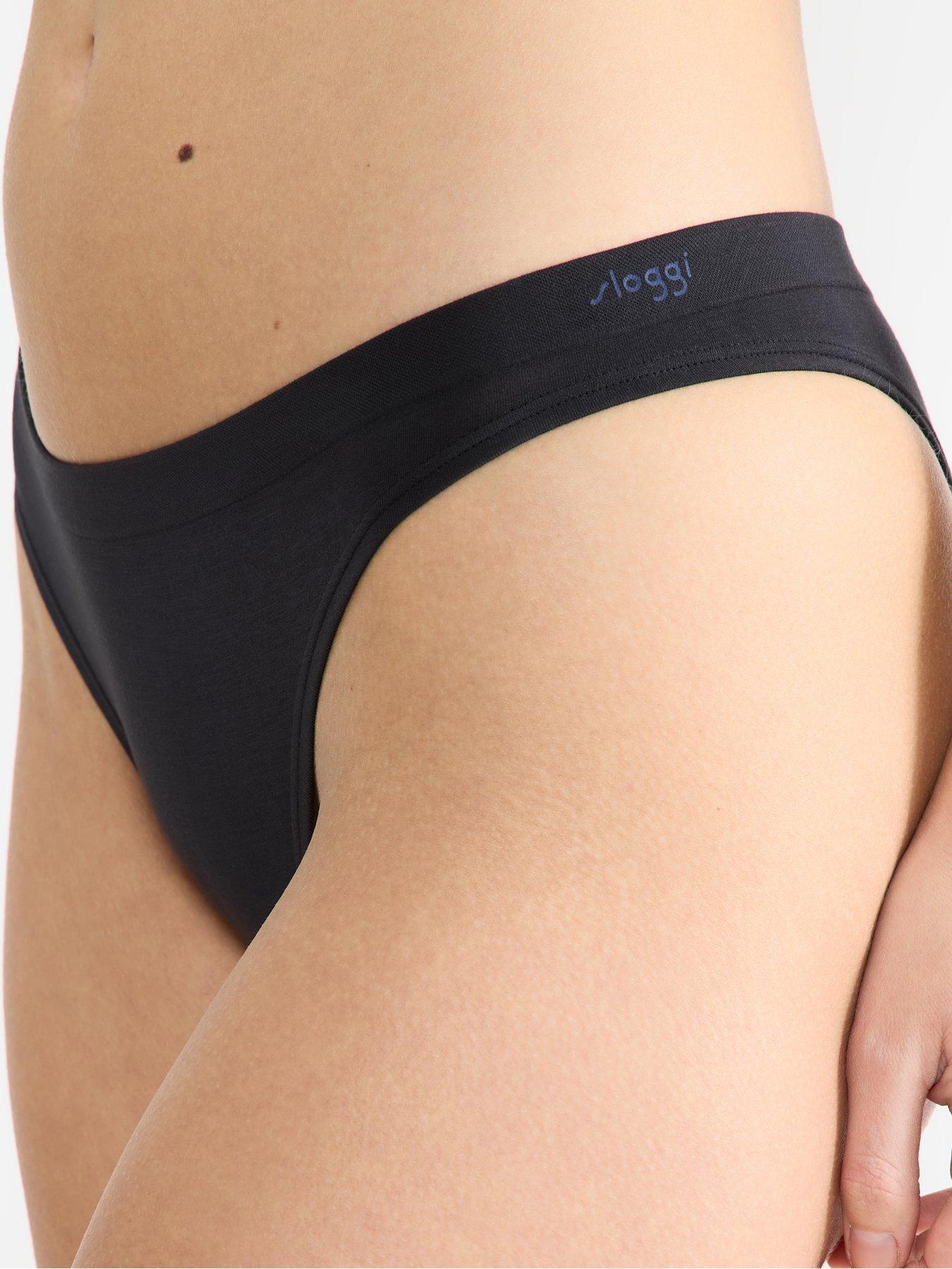 Image 5 of 5 of Sloggi Go Sense Tanga 2Pk - Black