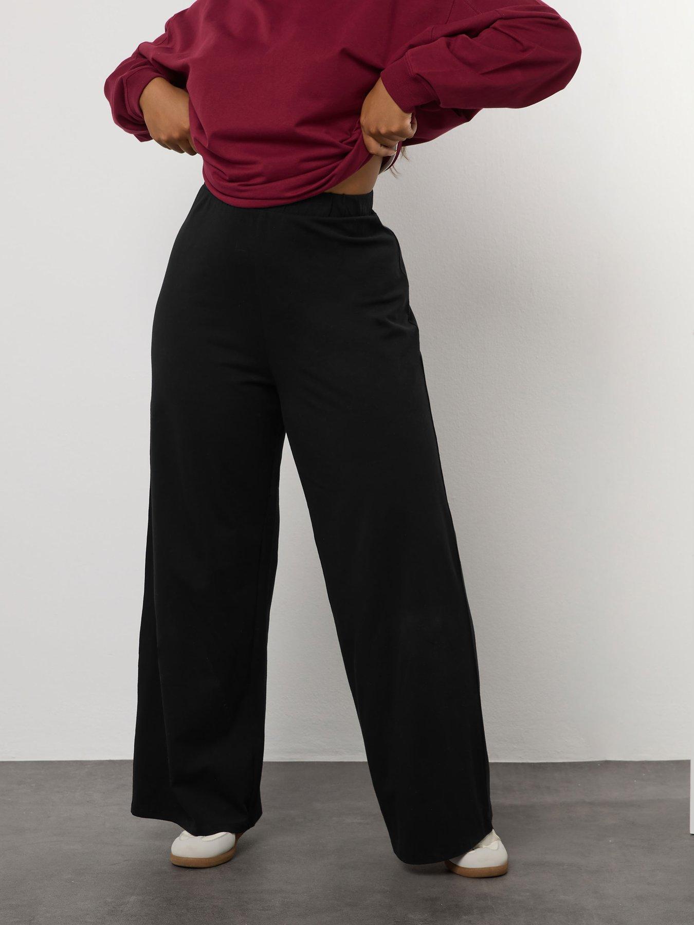 undefined Curve Wide Leg Legging