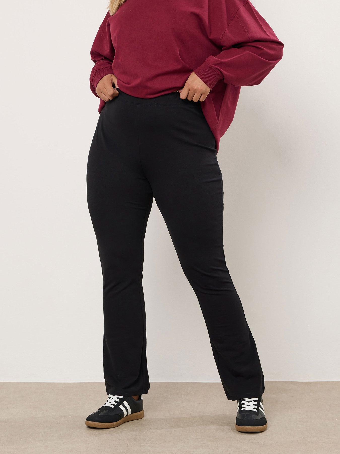 undefined Curve Flare Legging - Black