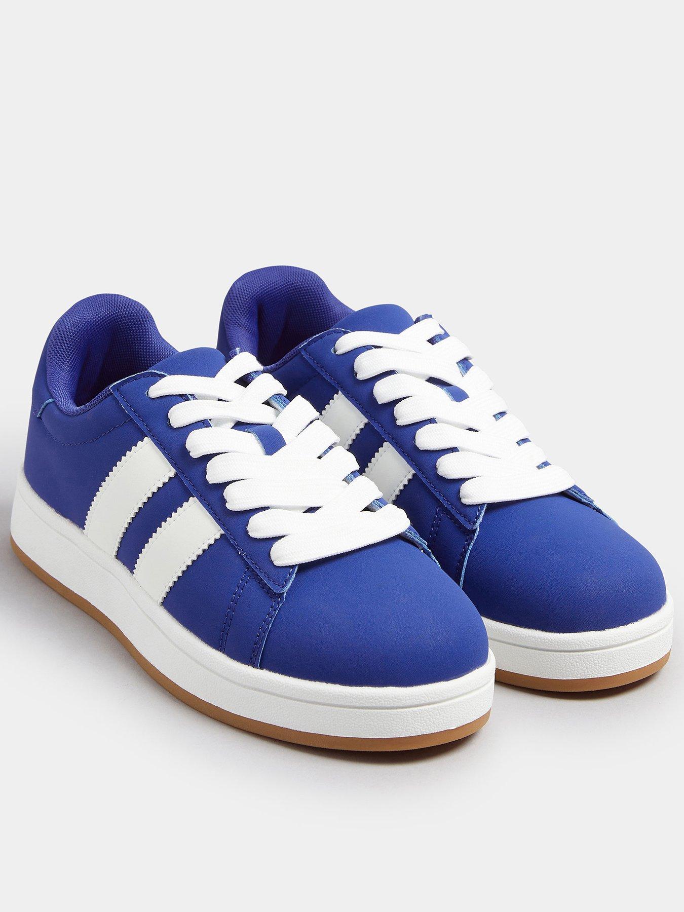 undefined Wide Fit Padded Skate Trainer