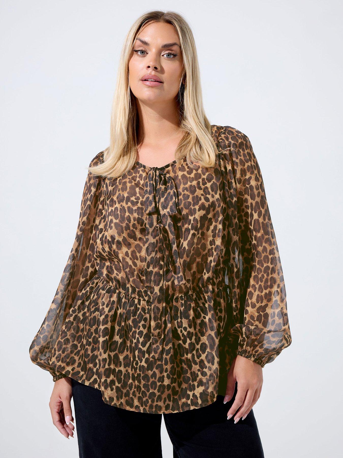 undefined Curve Leopard Printed Jogger