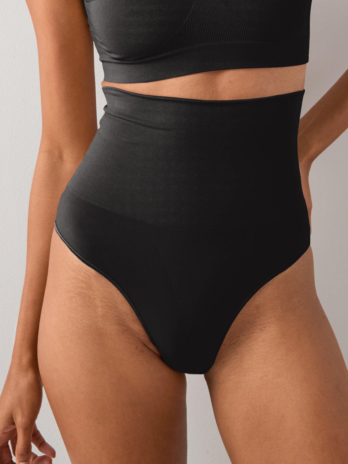 The Very Collection Shape Enhancing Seamless High Waist Brief - Strong Control - Black