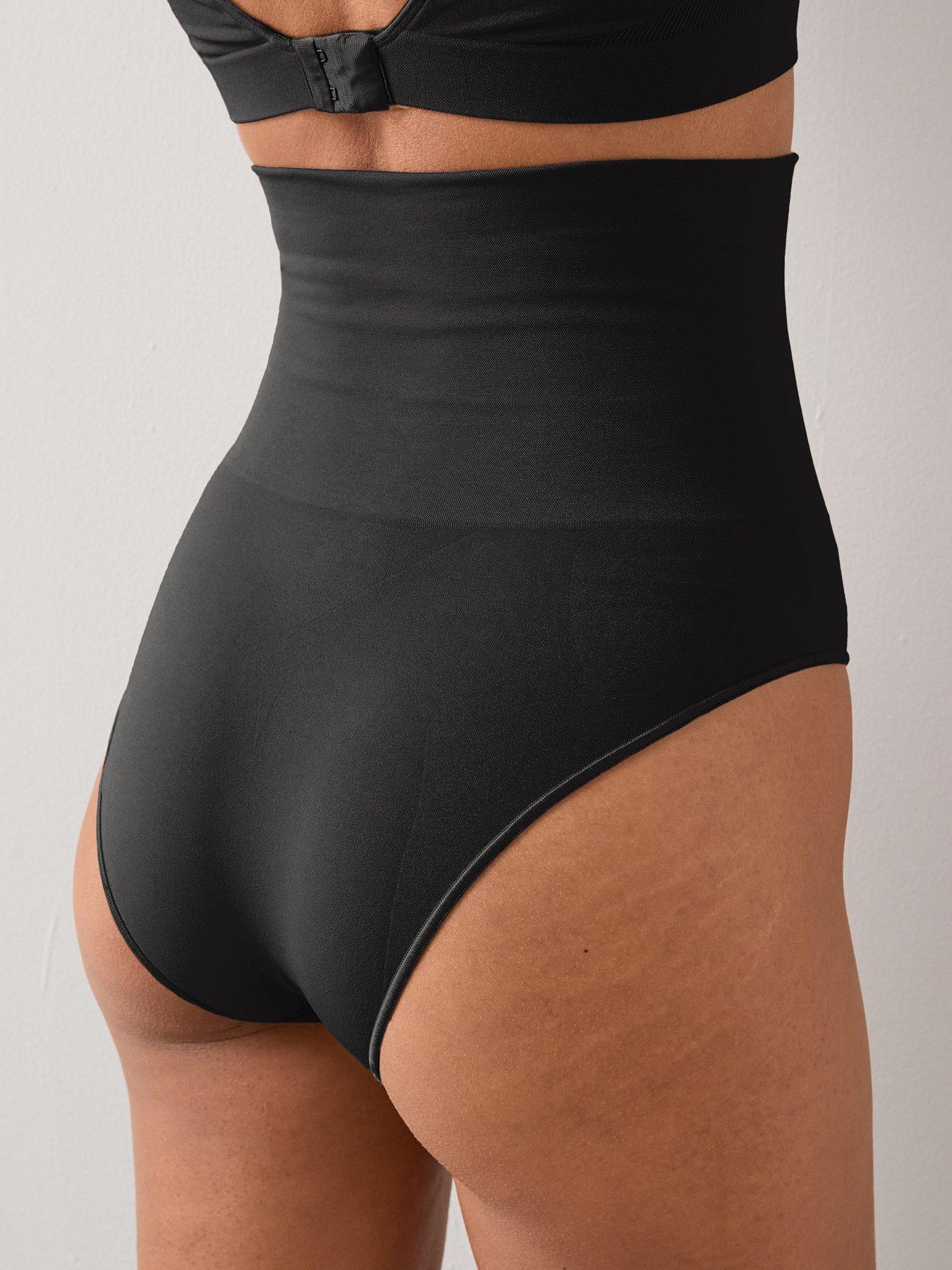 Image 2 of 4 of The Very Collection Shape Enhancing Seamless High Waist Brief - Strong Control - Black
