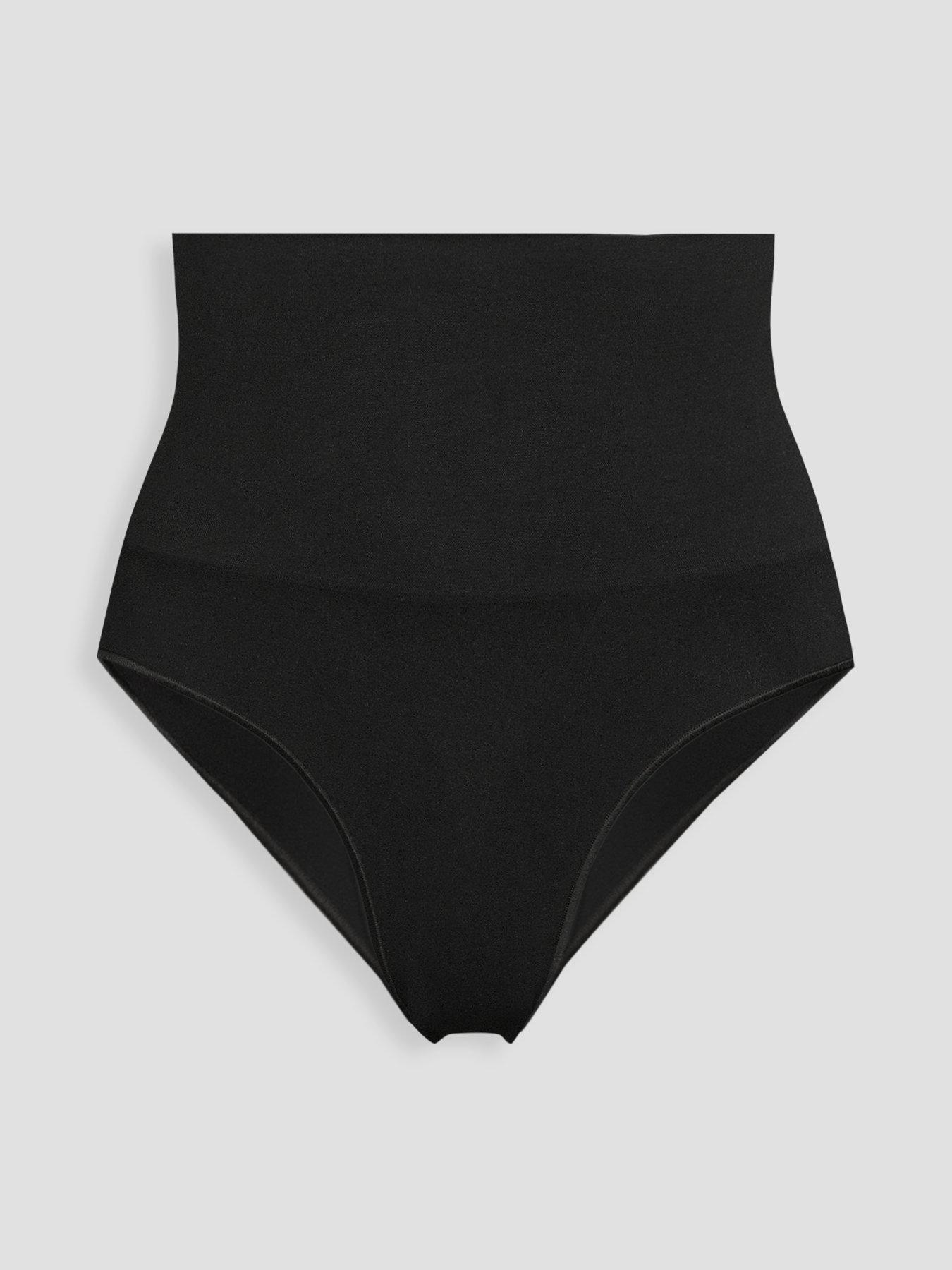 Image 4 of 4 of The Very Collection Shape Enhancing Seamless High Waist Brief - Strong Control - Black