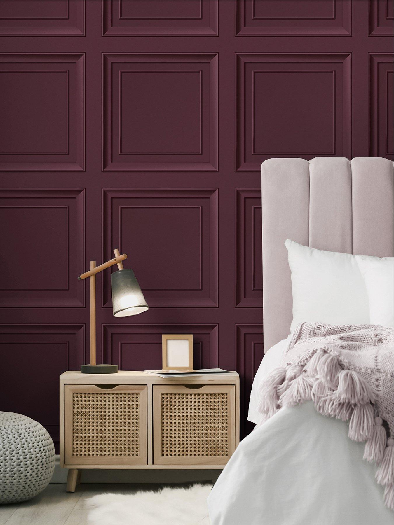 undefined Decorative Panel Wallpaper - Mulberry