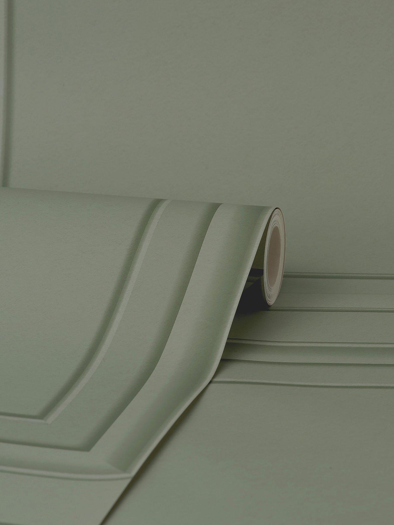 Image 4 of 4 of Fine Decor Decorative Panel Wallpaper -sage