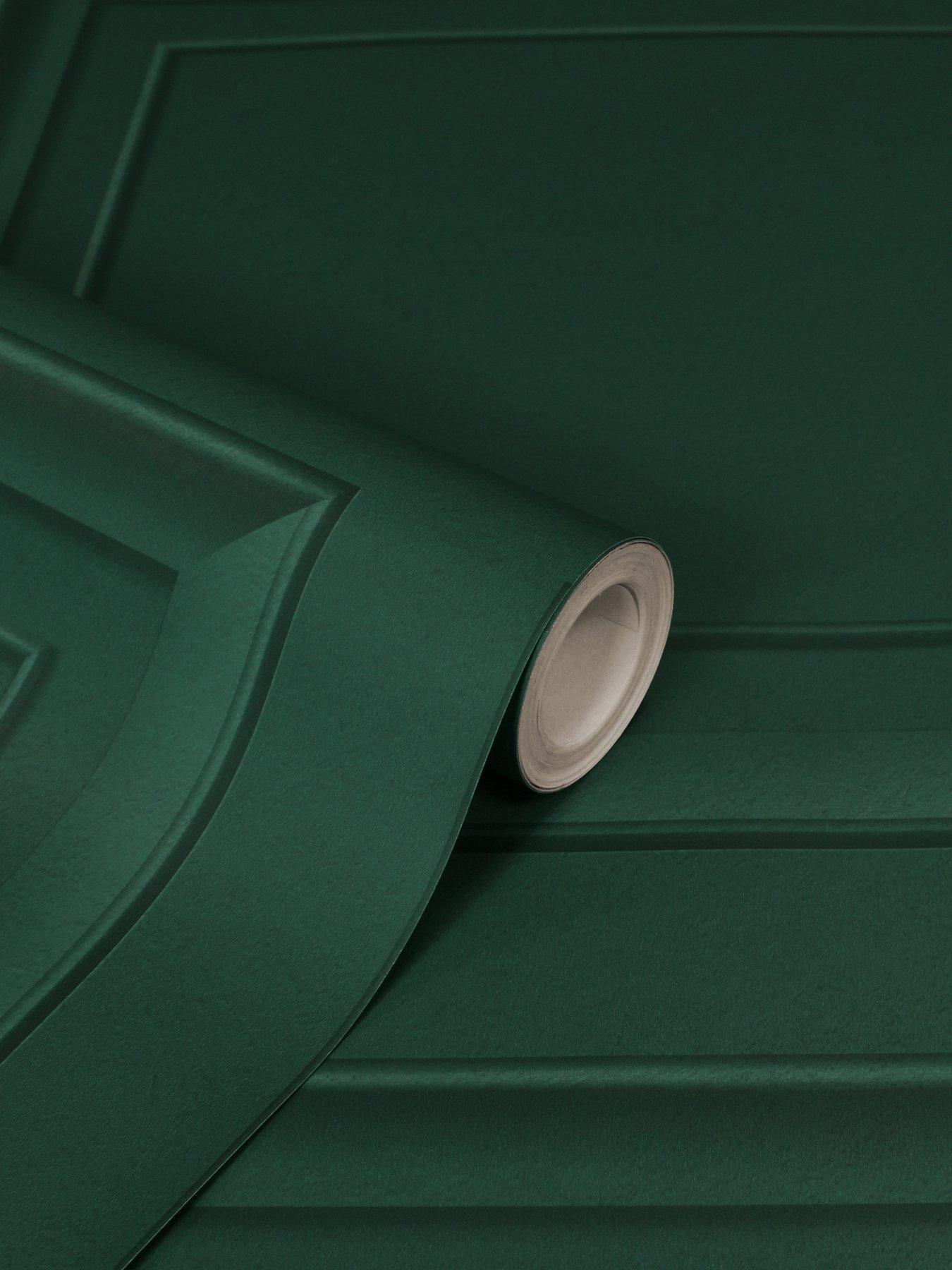 Image 4 of 4 of Fine Decor Decorative Panel Wallpaper -emerald