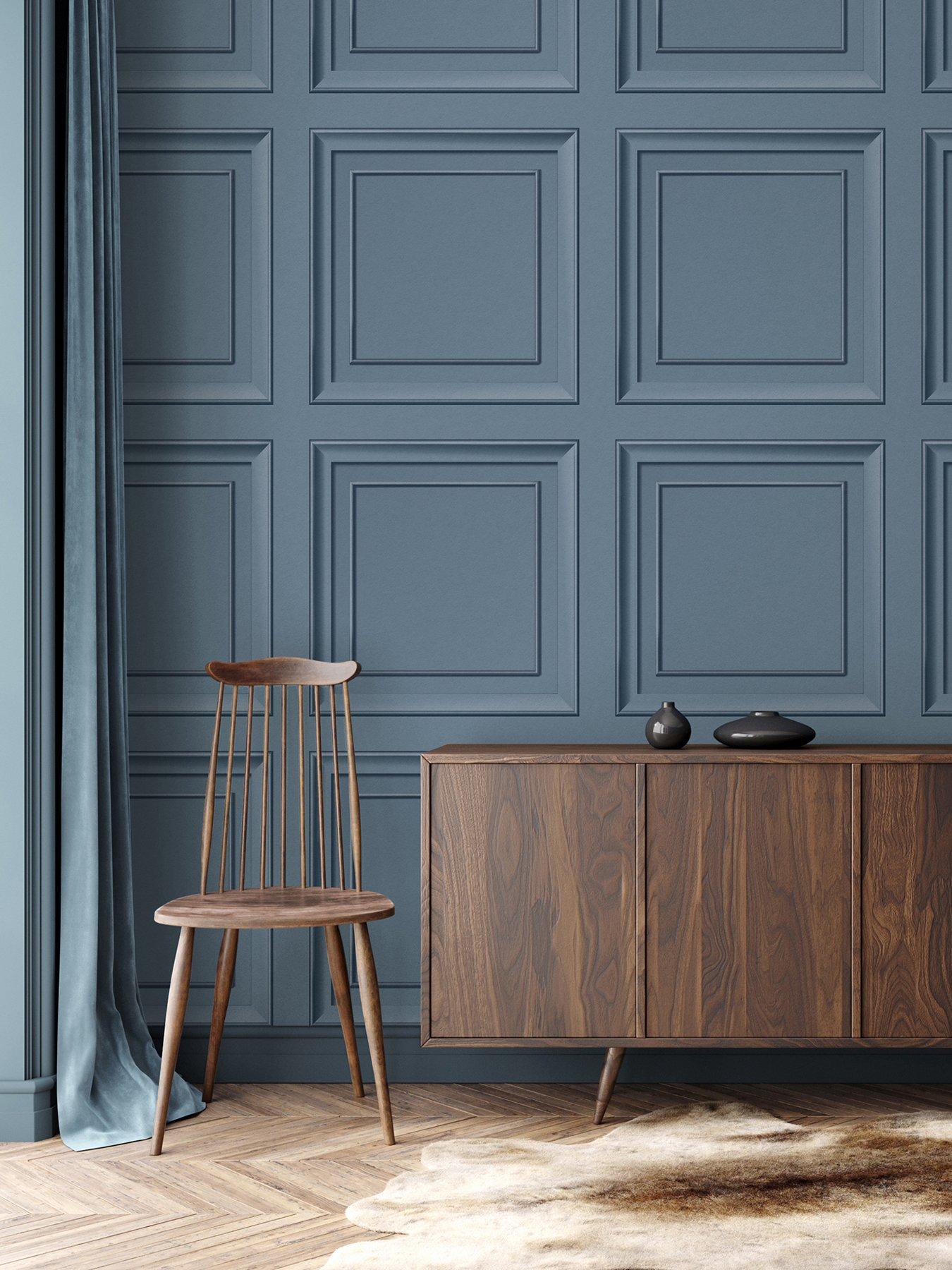 Image 3 of 5 of Fine Decor Decorative Panel Wallpaper -blue