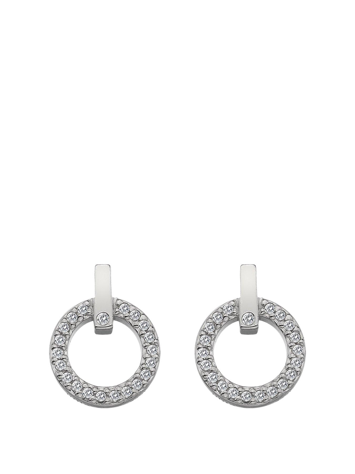Hot Diamonds Constant Circle Earrings