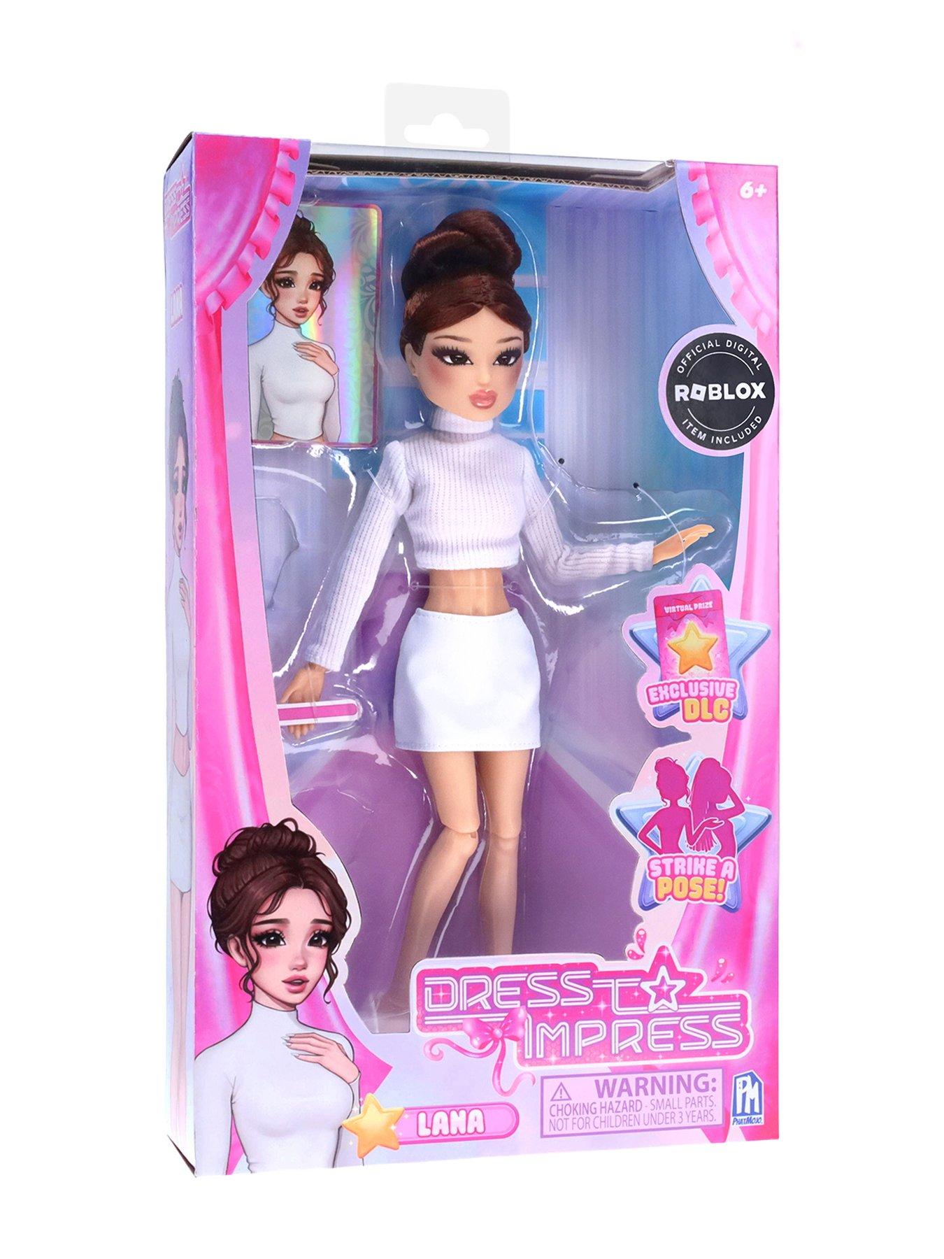 lana doll dress to impress MADE DOLLS? unboxing + IN GAME CODE! immersive fashion play Dress to Impress Lana Fashion