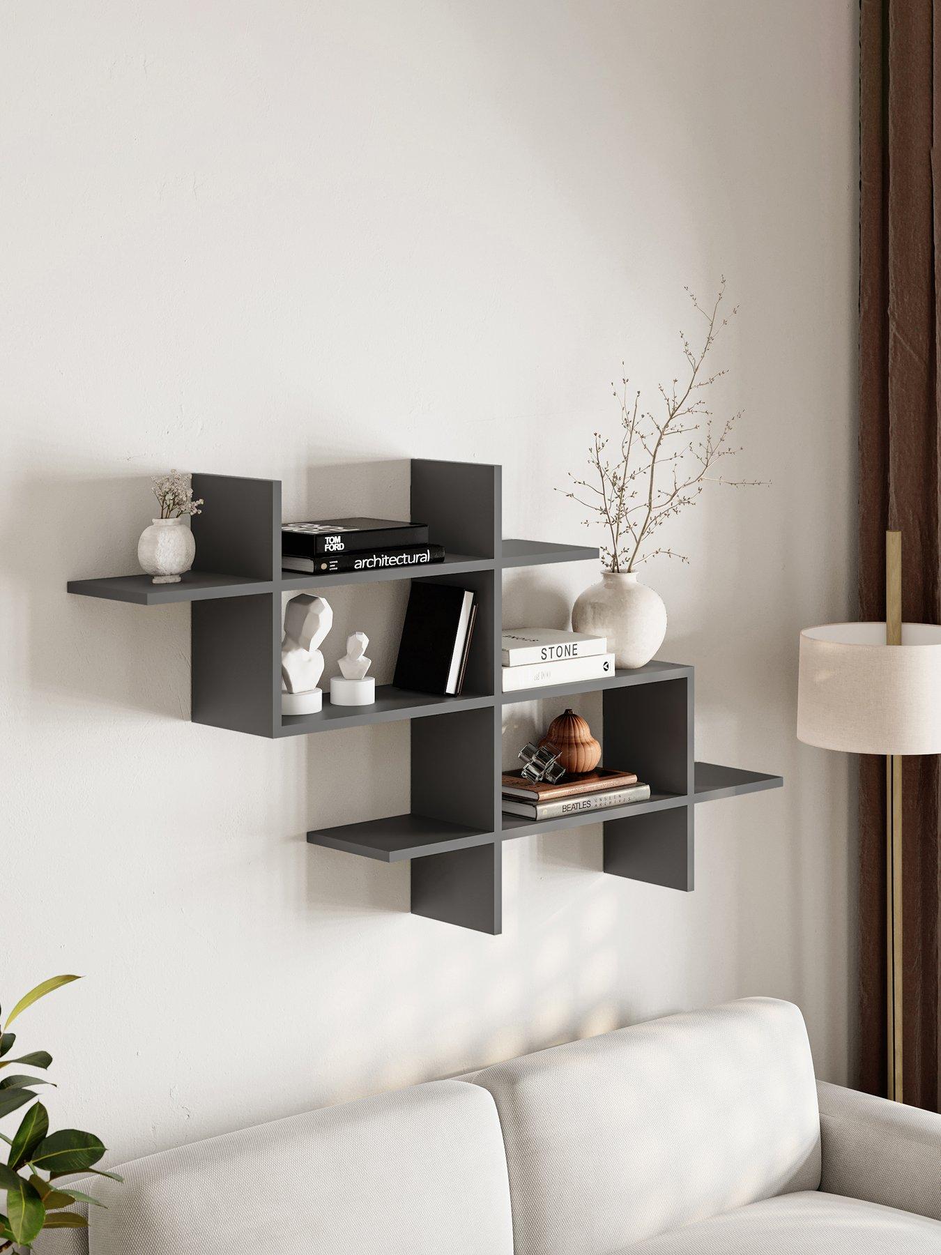 undefined Halic Shelf- Anthracite