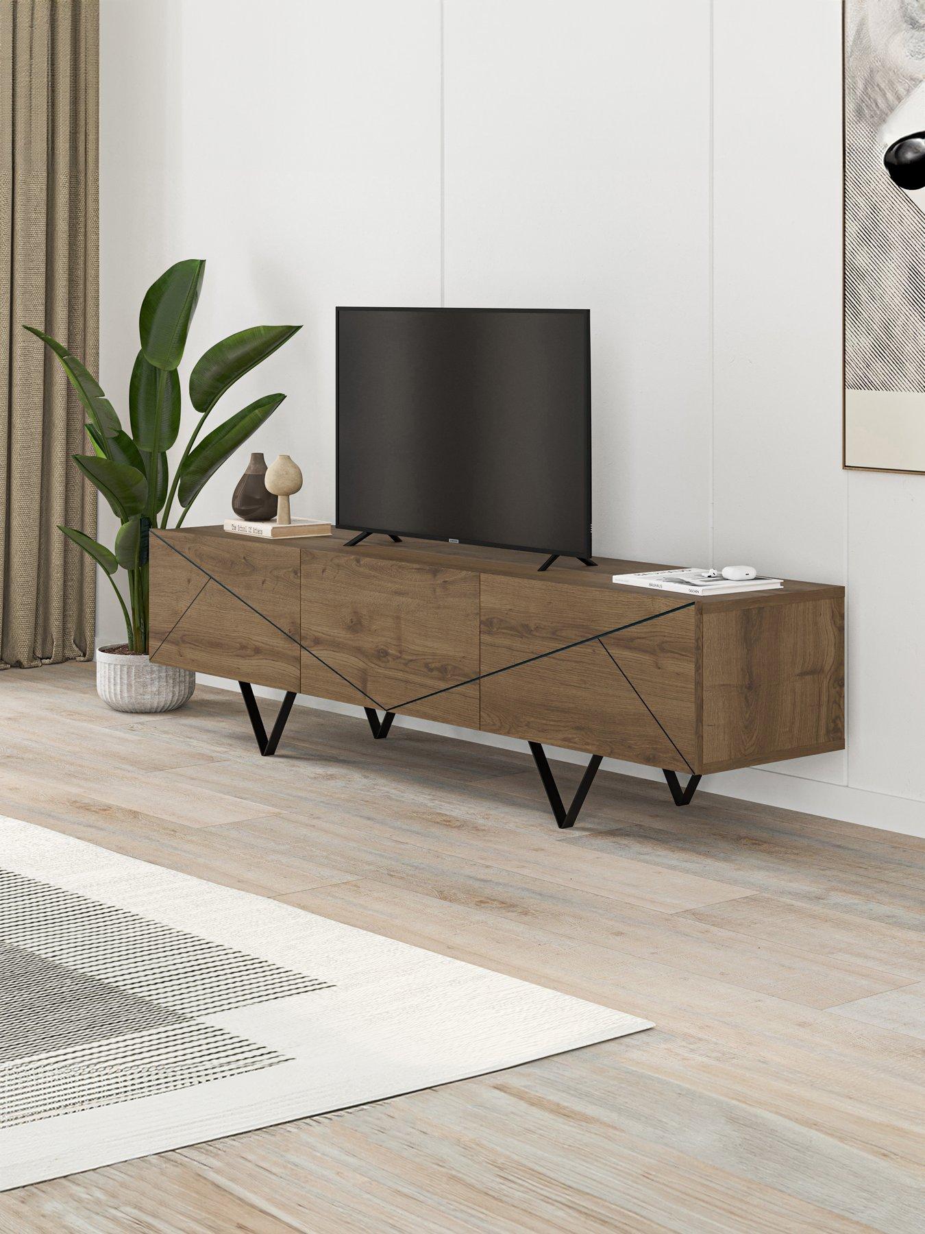 undefined Jakomen Tv Cabinet - Dark Oak
