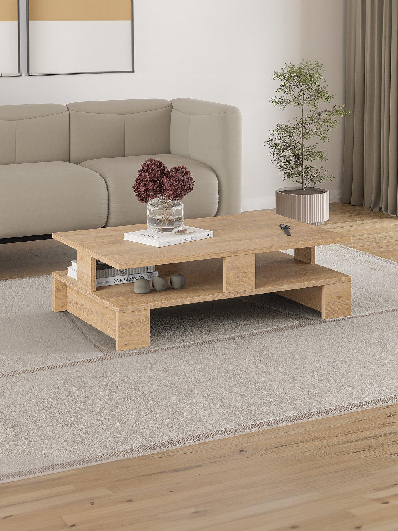 undefined Mansu Coffee Table - White