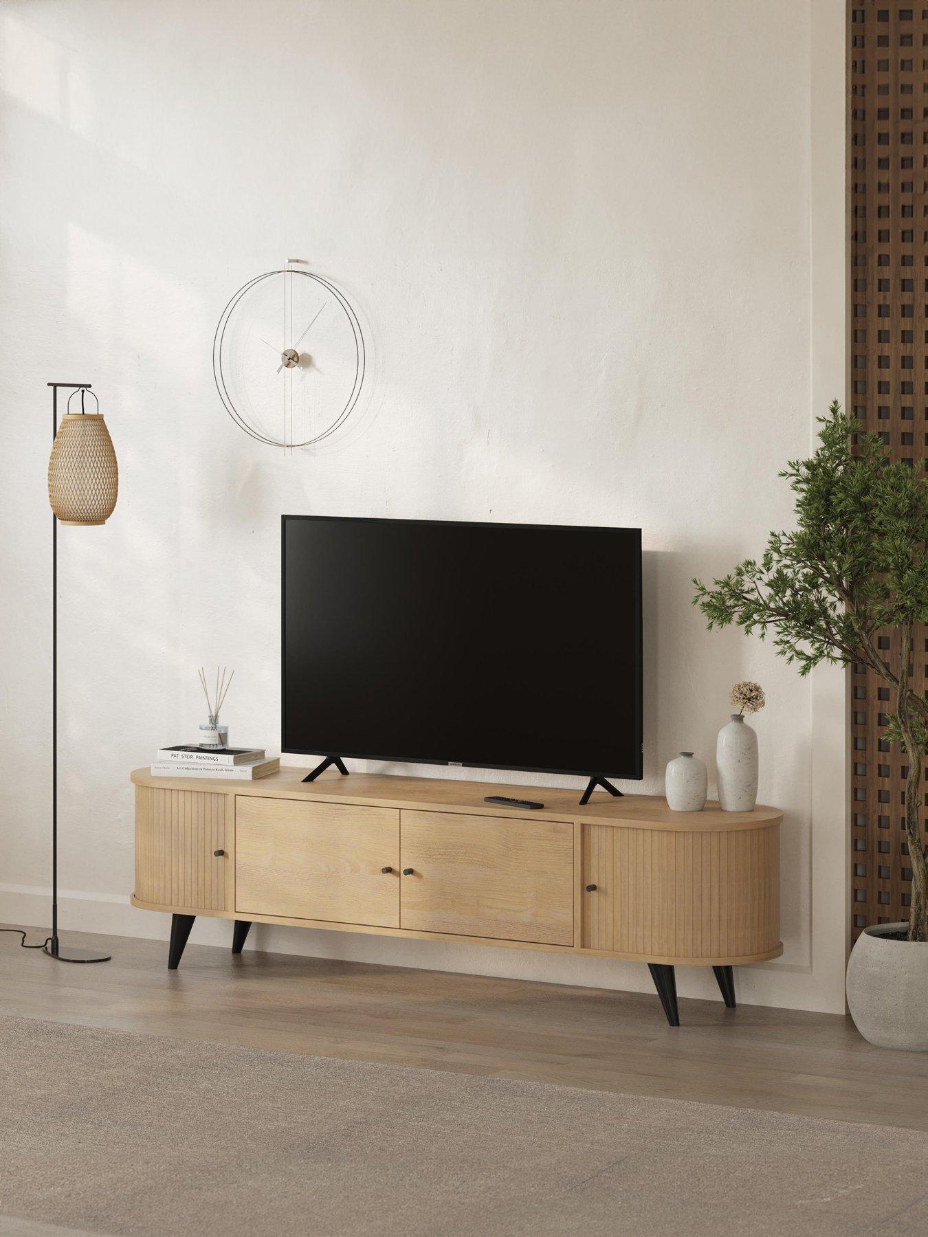 undefined Gentle Tv Stand - Oak
