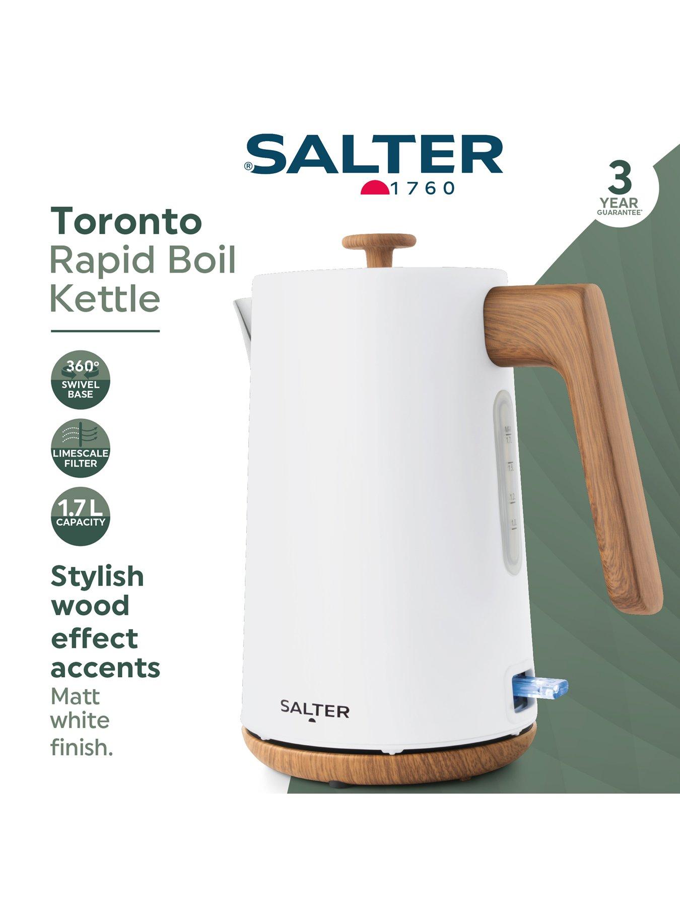 Image 6 of 6 of Salter Toronto Rapid Boil Kettle - White&nbsp;