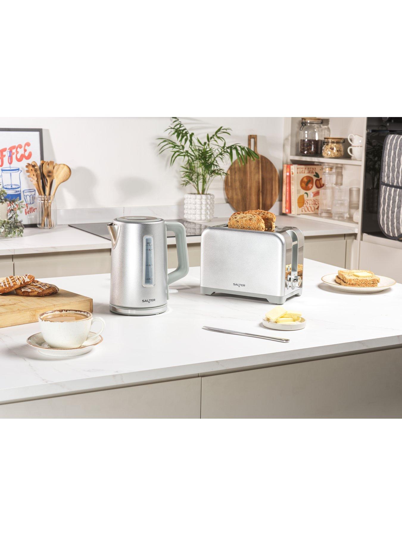 Image 4 of 4 of Salter Aspen Rapid Boil Kettle - Silver&nbsp;