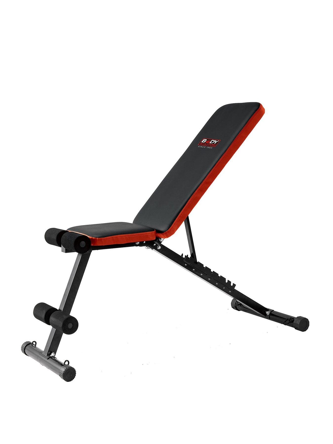 Image 1 of 2 of Body Sculpture Foldable Adjustable Incline Bench with bungee cords