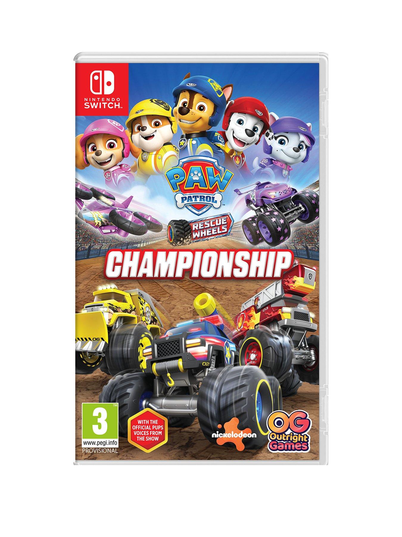 Nintendo Switch Paw Patrol Rescue Wheels: Championship