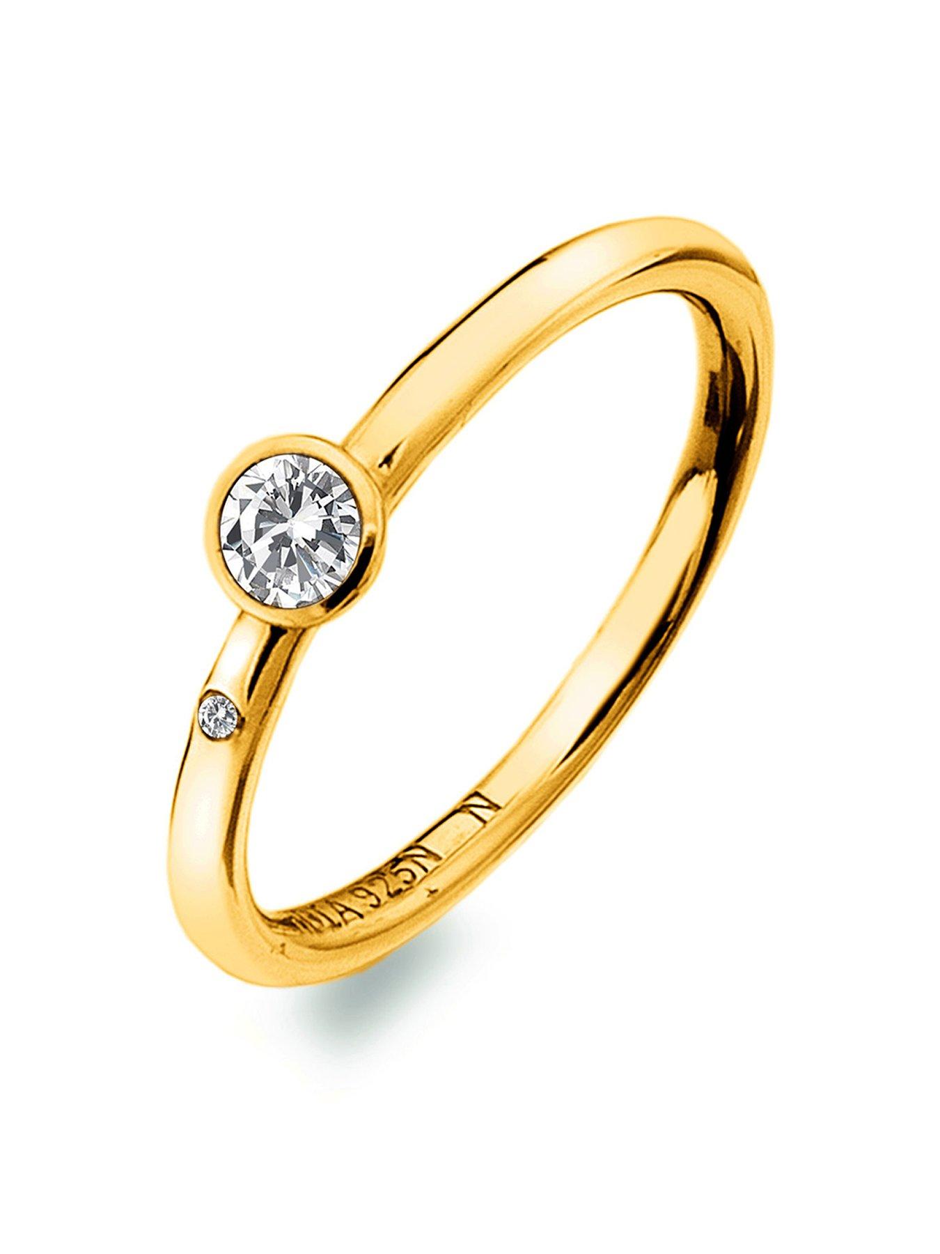 Hot Diamonds Hdxgem Tender Solitaire Ring - Multi