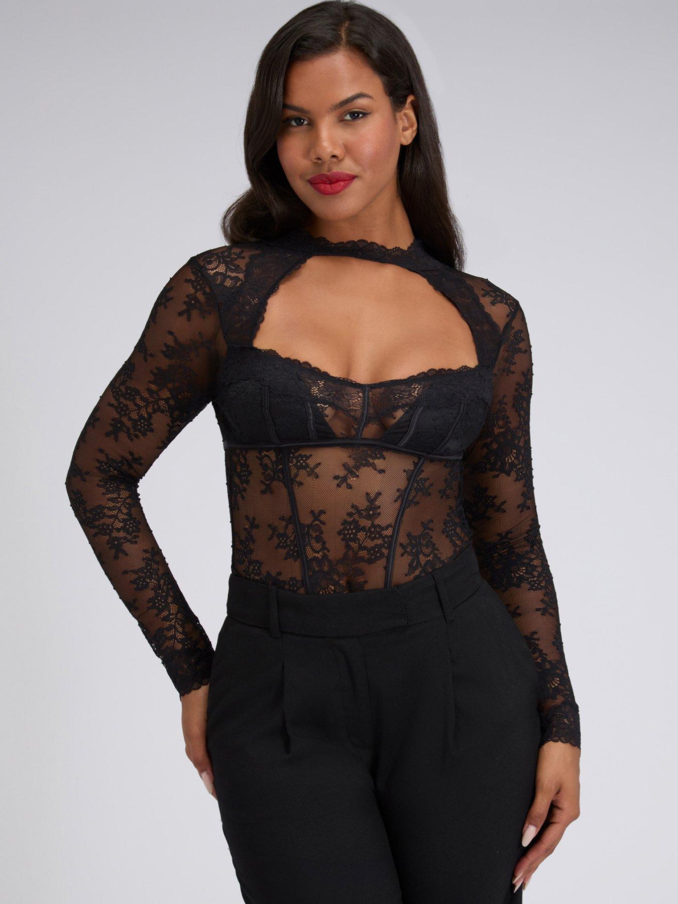 Boux Avenue Tilly Bodysuit - Black | Very