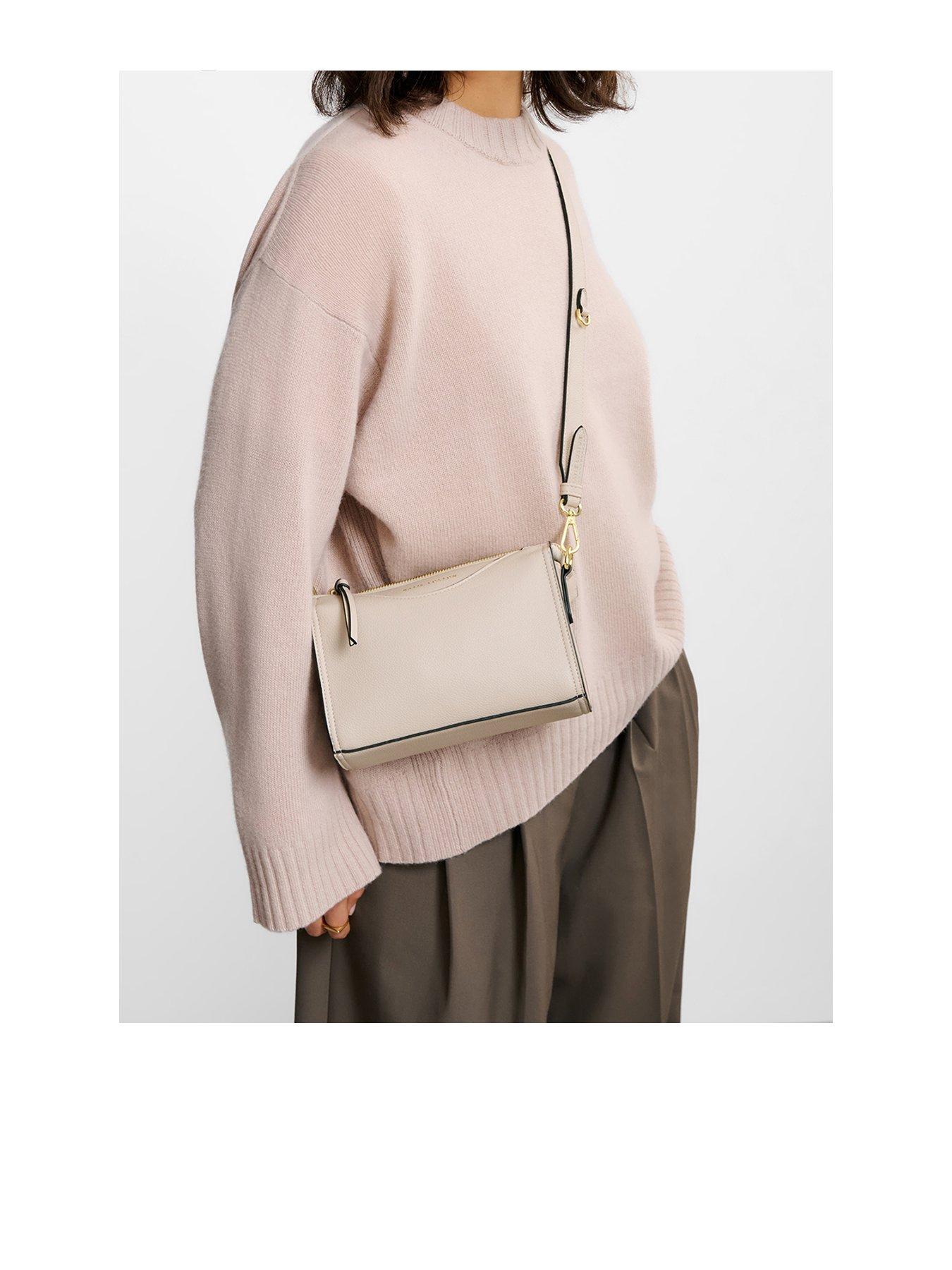 Valentino Divina Small Crossbody Bag - Taupe | Very