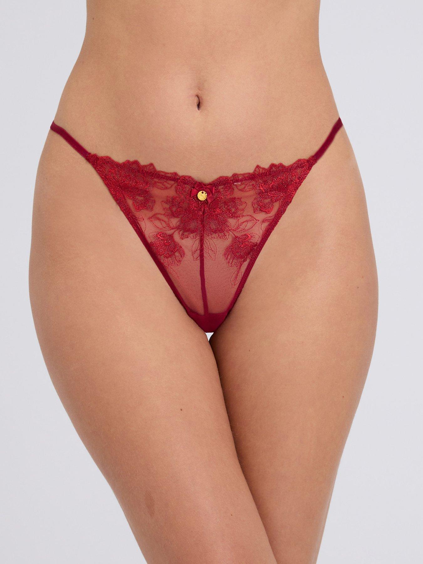 Boux Avenue Demi Thong - Red
