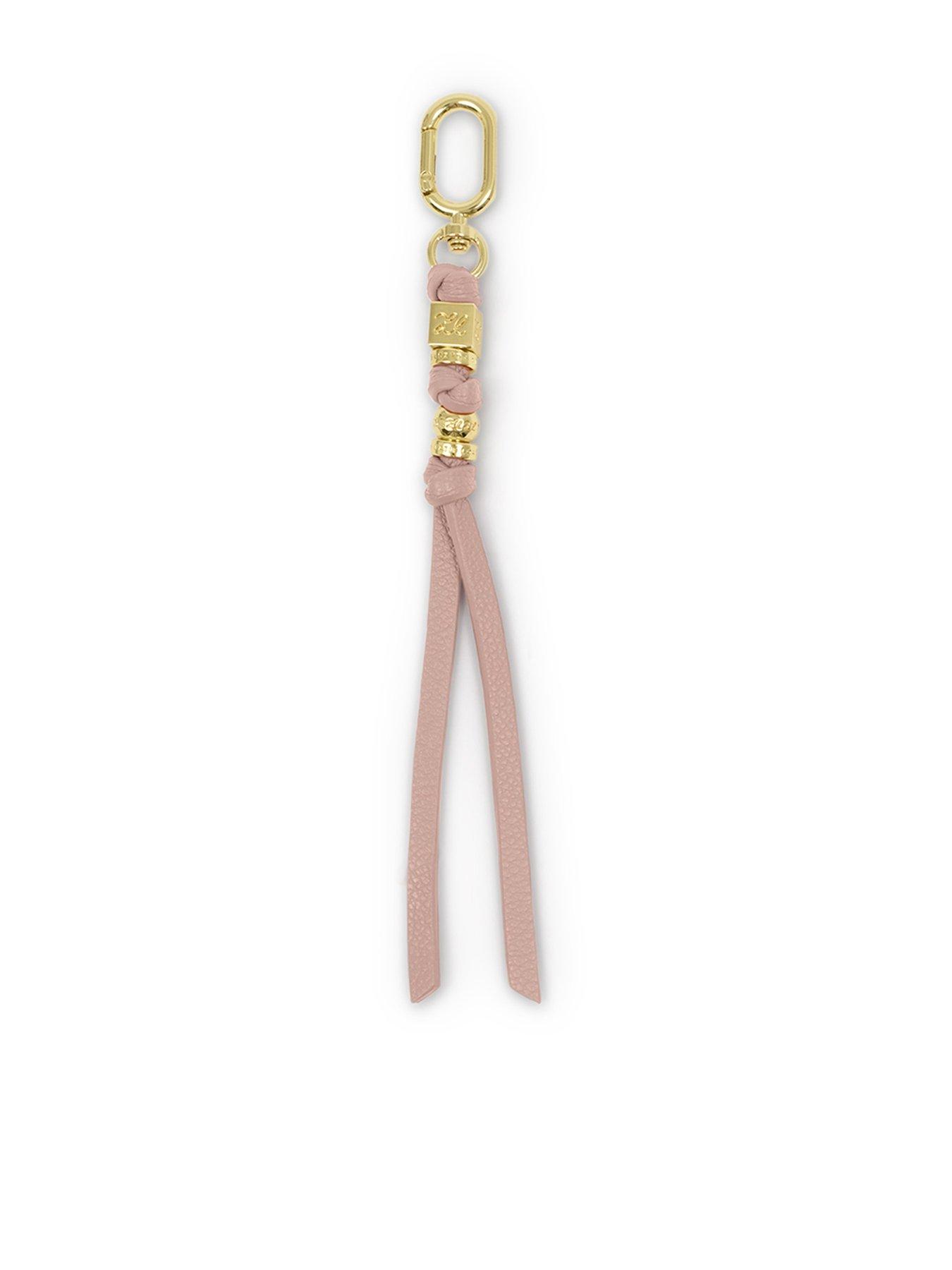 Katie Loxton Signature Keyring - Blossom Pink