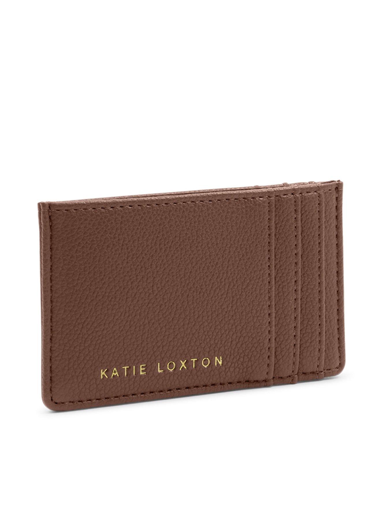 Katie Loxton Laila Slim Cardholder  -  Dark Chocolate