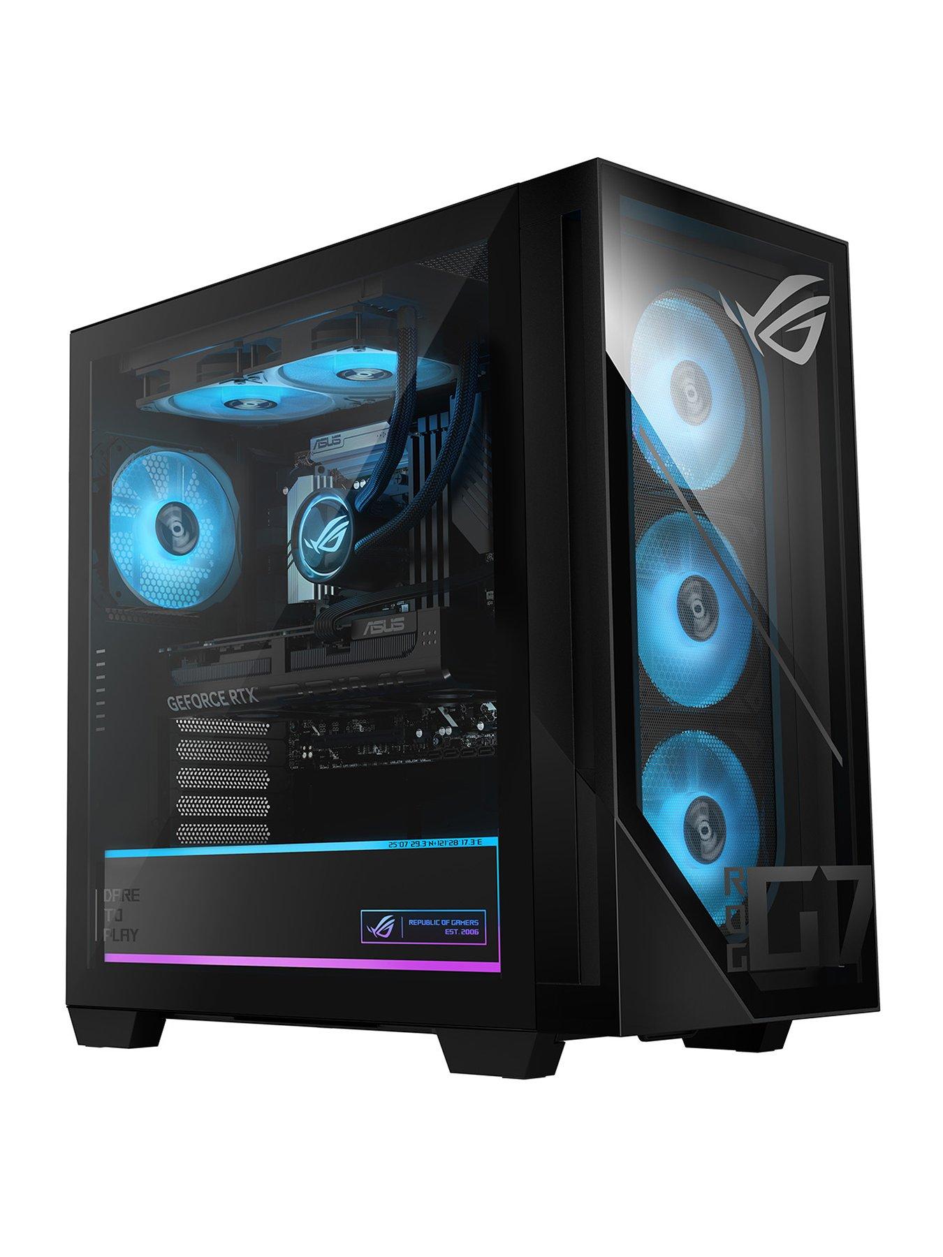 Image 2 of 7 of Asus Gaming Desktop - GeForce RTX 5080 - Intel Core Ultra 7 (Series 2) - 32GB RAM - 2TB SSD