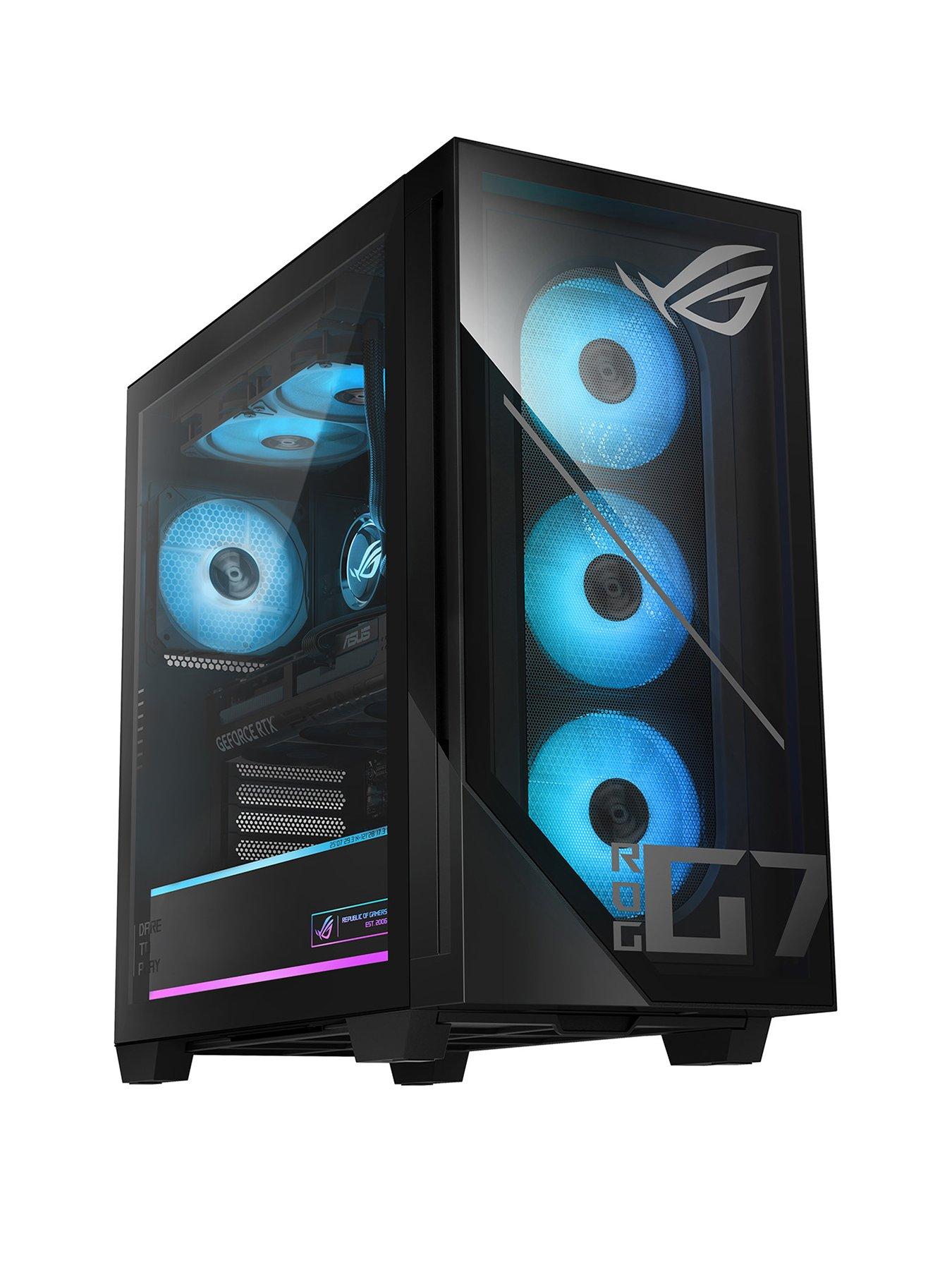 Image 1 of 7 of Asus Gaming Desktop - GeForce RTX 5060 Ti - AMD Ryzen 7 - 16GB RAM - 1TB SSD