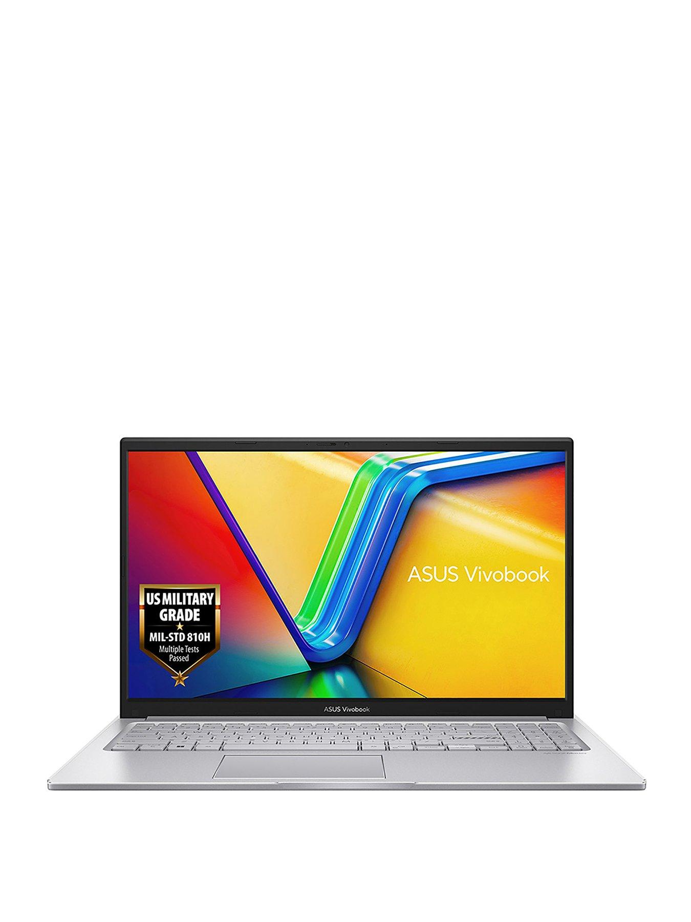 Asus Vivobook 15 Laptop - 15.6in FHD, Intel Core i3, 8GB RAM, 512GB SSD - Silver