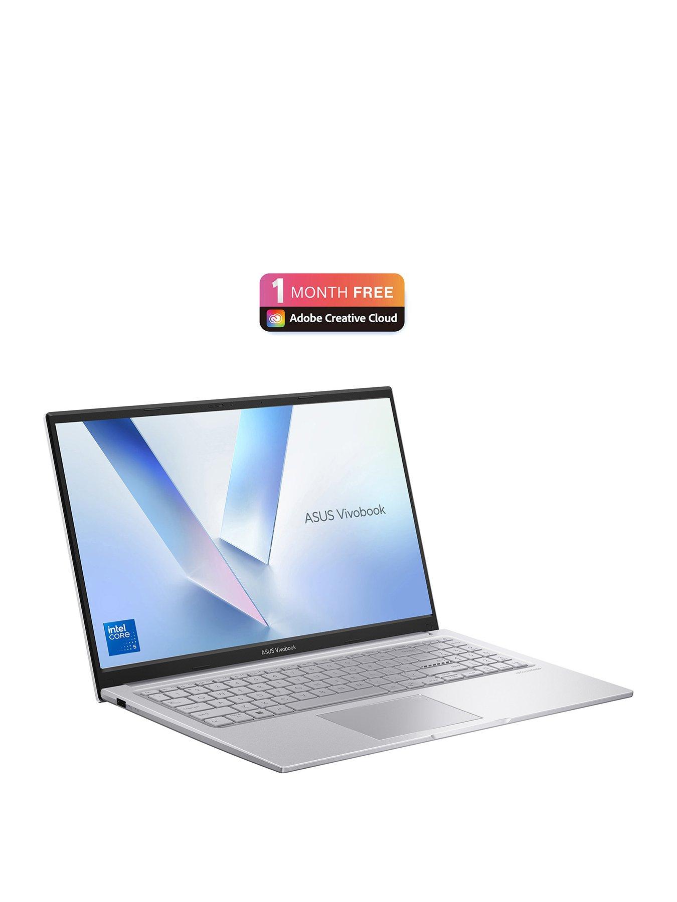 Image 2 of 7 of Asus Vivobook 15 Laptop - 15.6in FHD, Intel Core 5, 8GB RAM, 512GB SSD - Silver