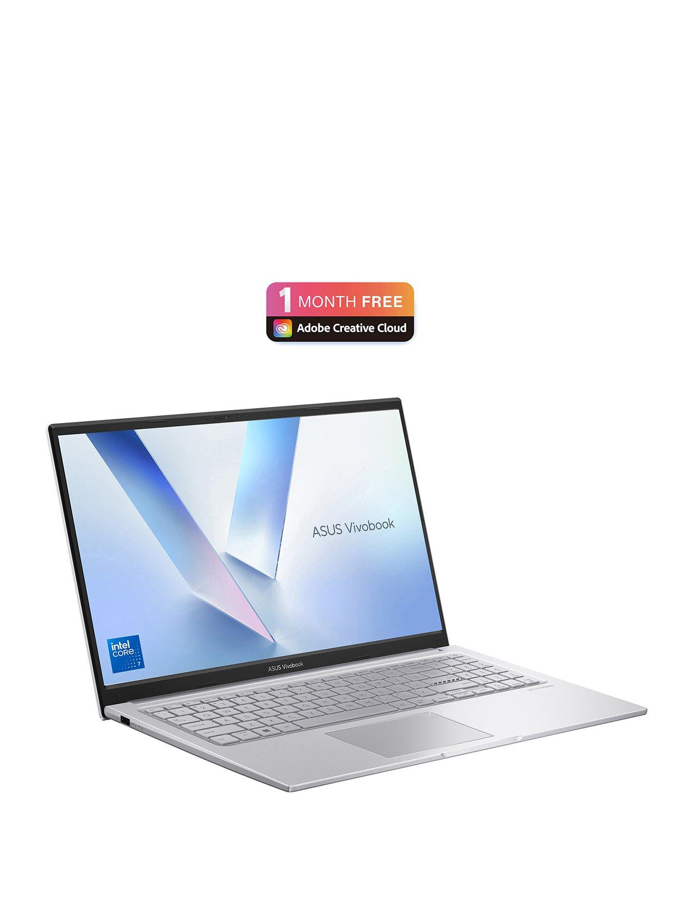 Image 2 of 7 of Asus Vivobook 15 Laptop&nbsp;- 15.6in FHD, Intel Core 7,&nbsp;16GB RAM,&nbsp;1TB SSD - Silver